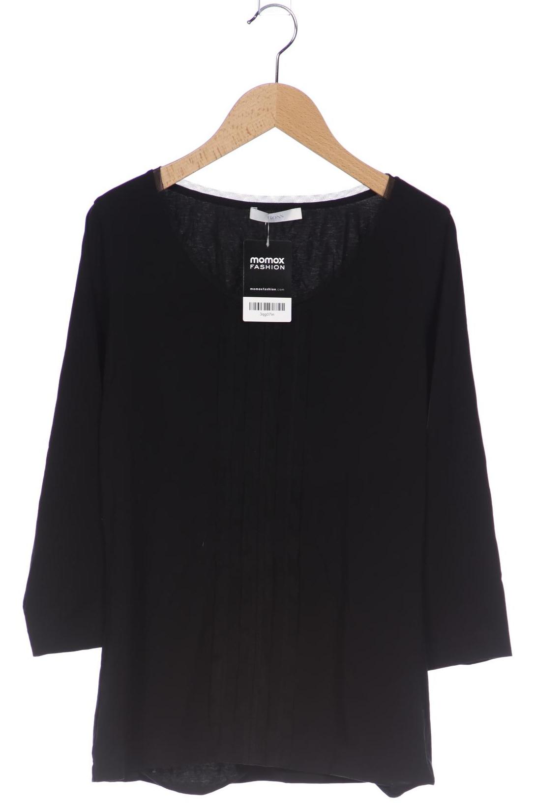 

Boss by Hugo Boss Damen Langarmshirt, schwarz, Gr. 38
