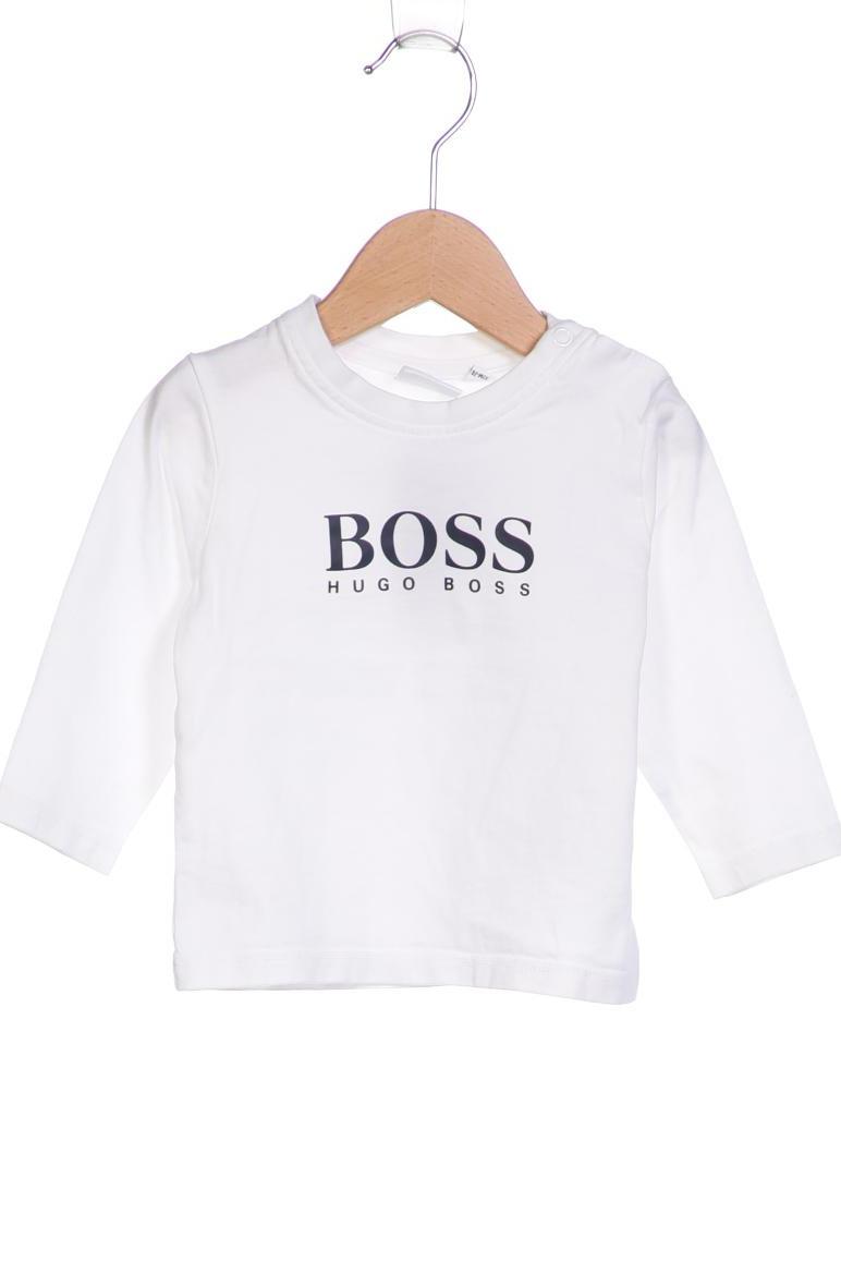 

BOSS by Hugo Boss Jungen Langarmshirt, weiß
