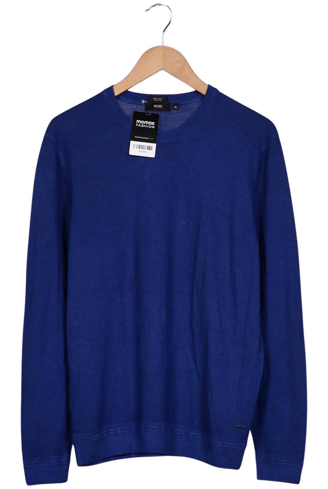 

Boss by Hugo Boss Herren Pullover, blau, Gr. 54