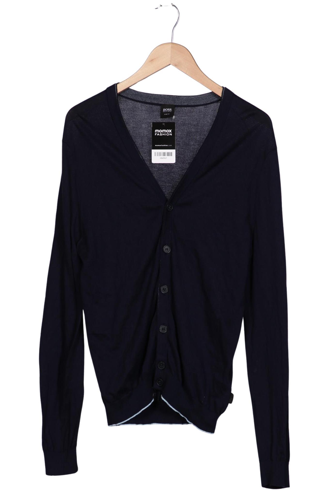 Thumbnail - Boss by Hugo Boss Herren Strickjacke, marineblau, Gr. 52