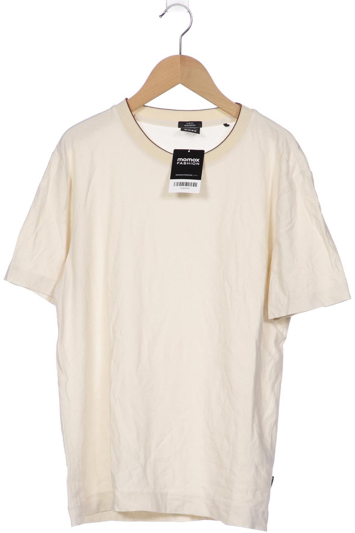 

BOSS by Hugo Boss Herren T-Shirt, cremeweiß