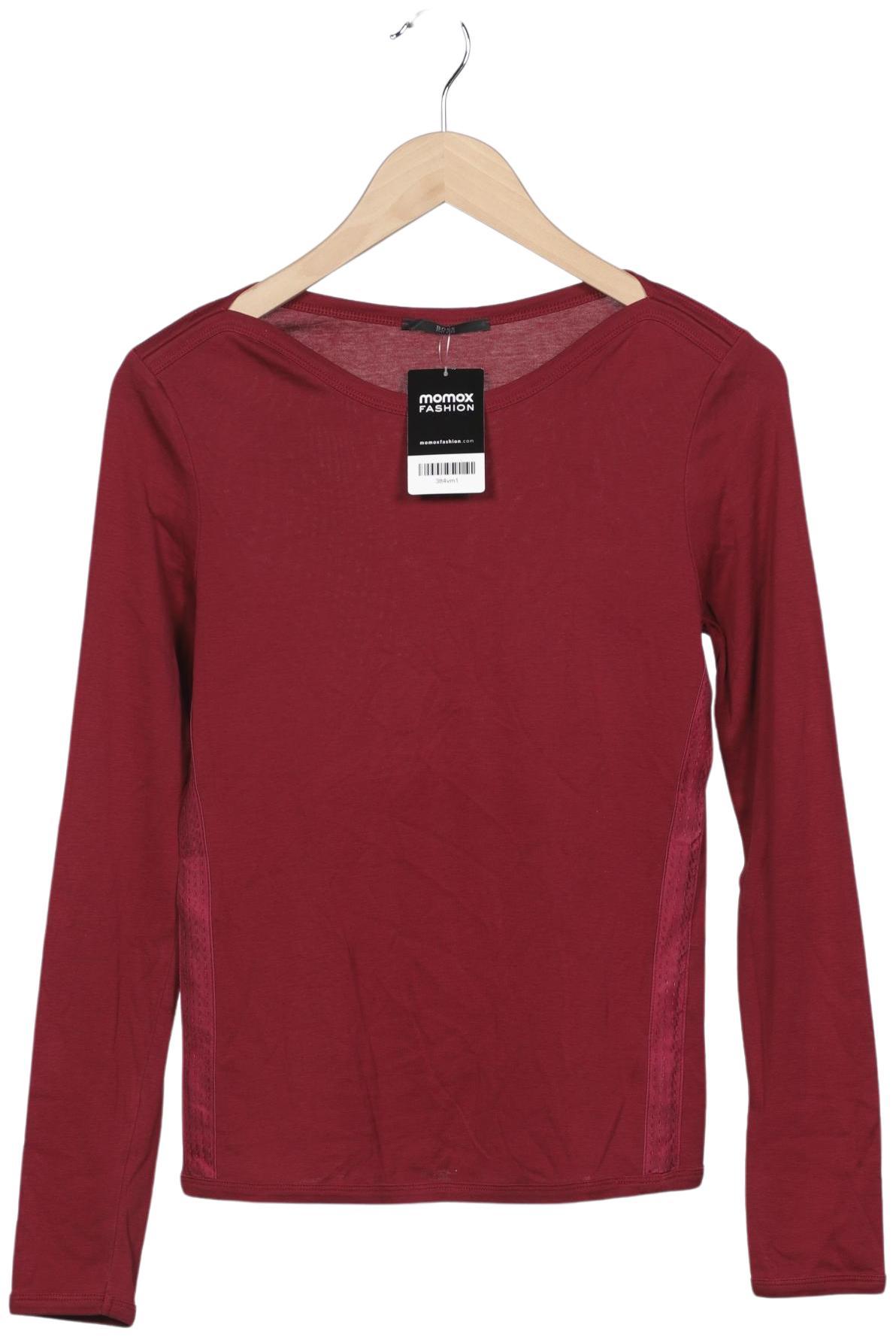 

Boss by Hugo Boss Damen Langarmshirt, bordeaux, Gr. 38