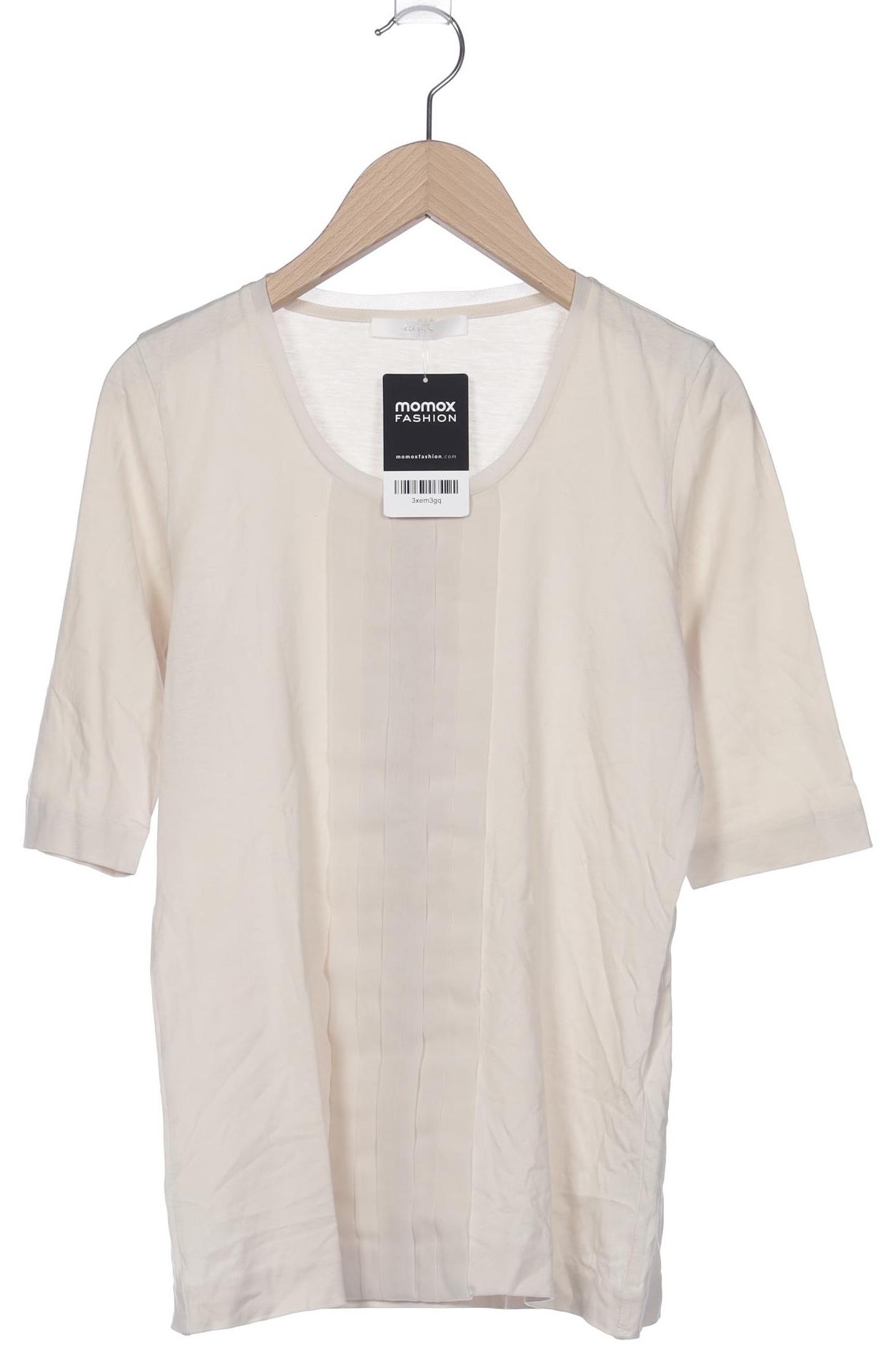 

Boss by Hugo Boss Damen T-Shirt, cremeweiß, Gr. 34