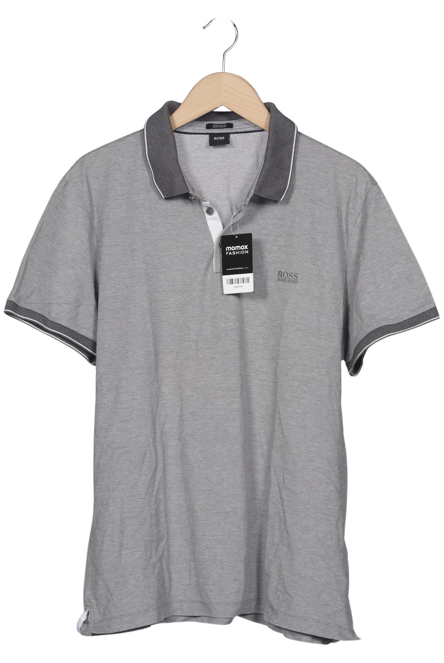 

Boss by Hugo Boss Herren Poloshirt, grau, Gr. 56