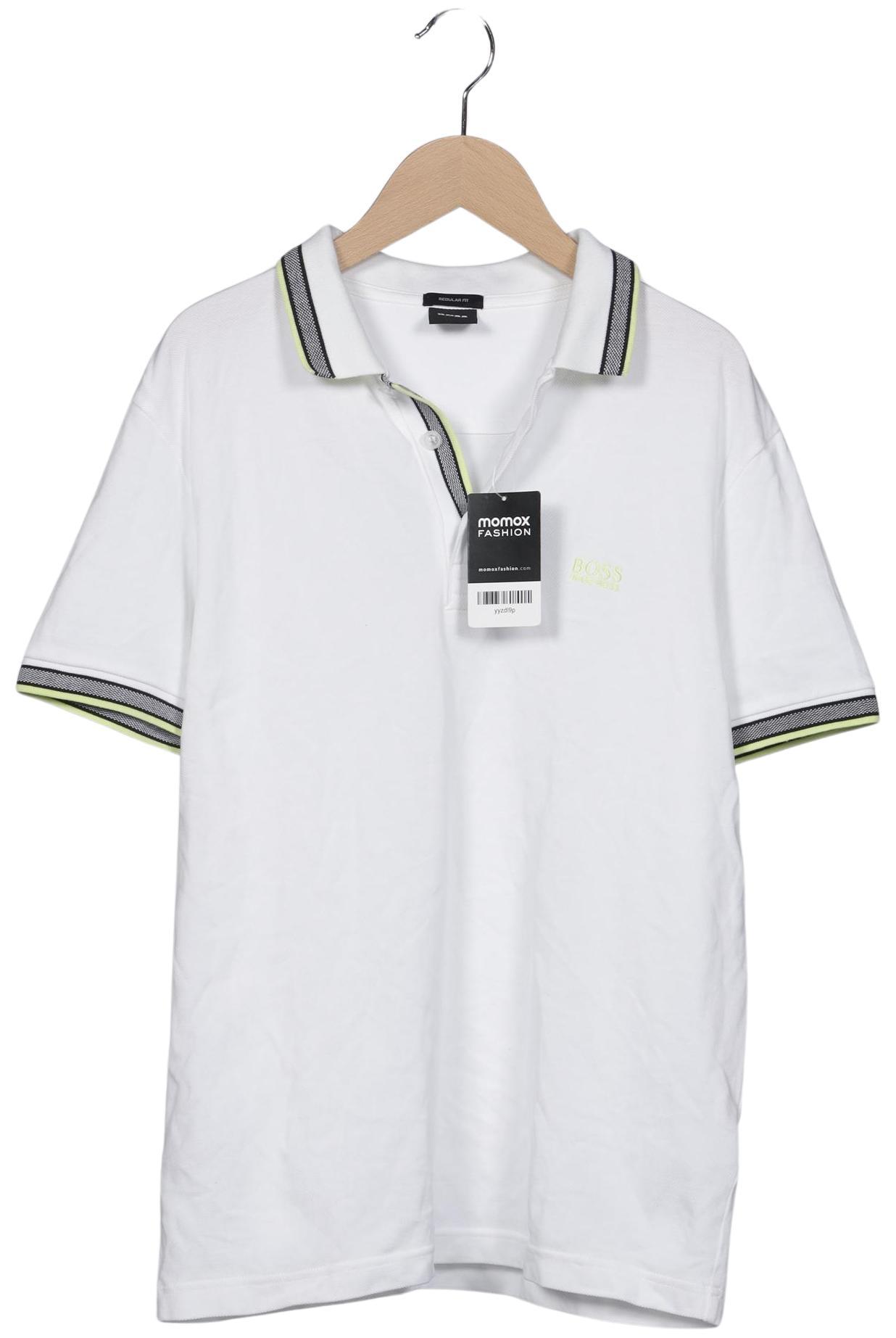 

Boss by Hugo Boss Herren Poloshirt, weiß, Gr. 48