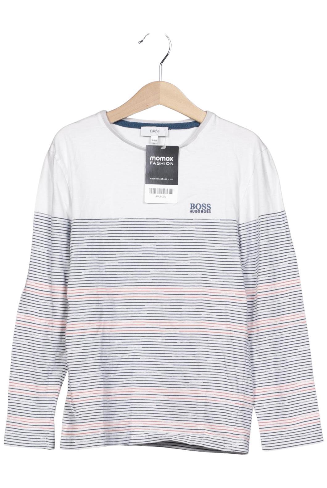 

Boss by Hugo Boss Herren Langarmshirt, weiß, Gr. 134