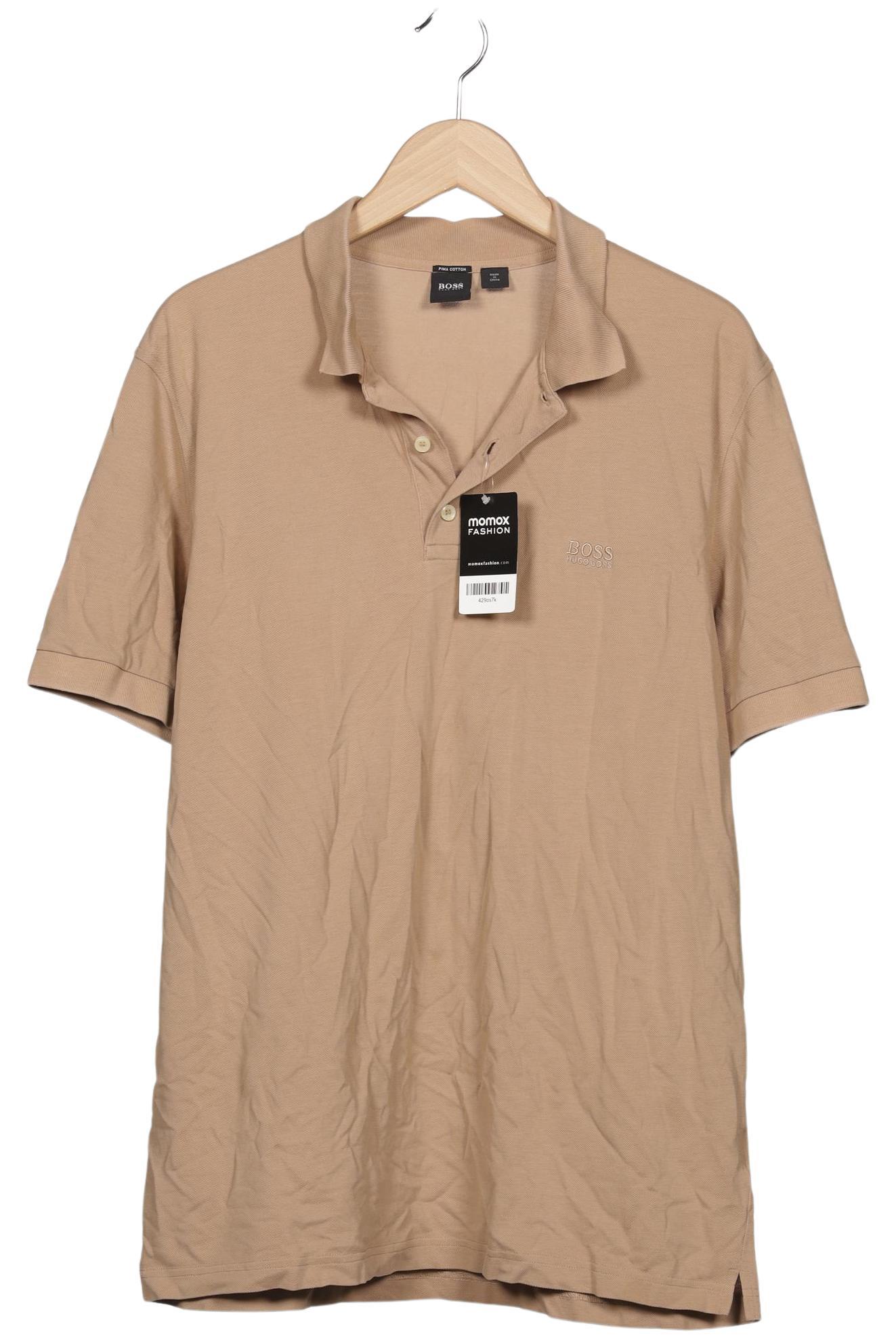 

Boss by Hugo Boss Herren Poloshirt, beige, Gr. 56