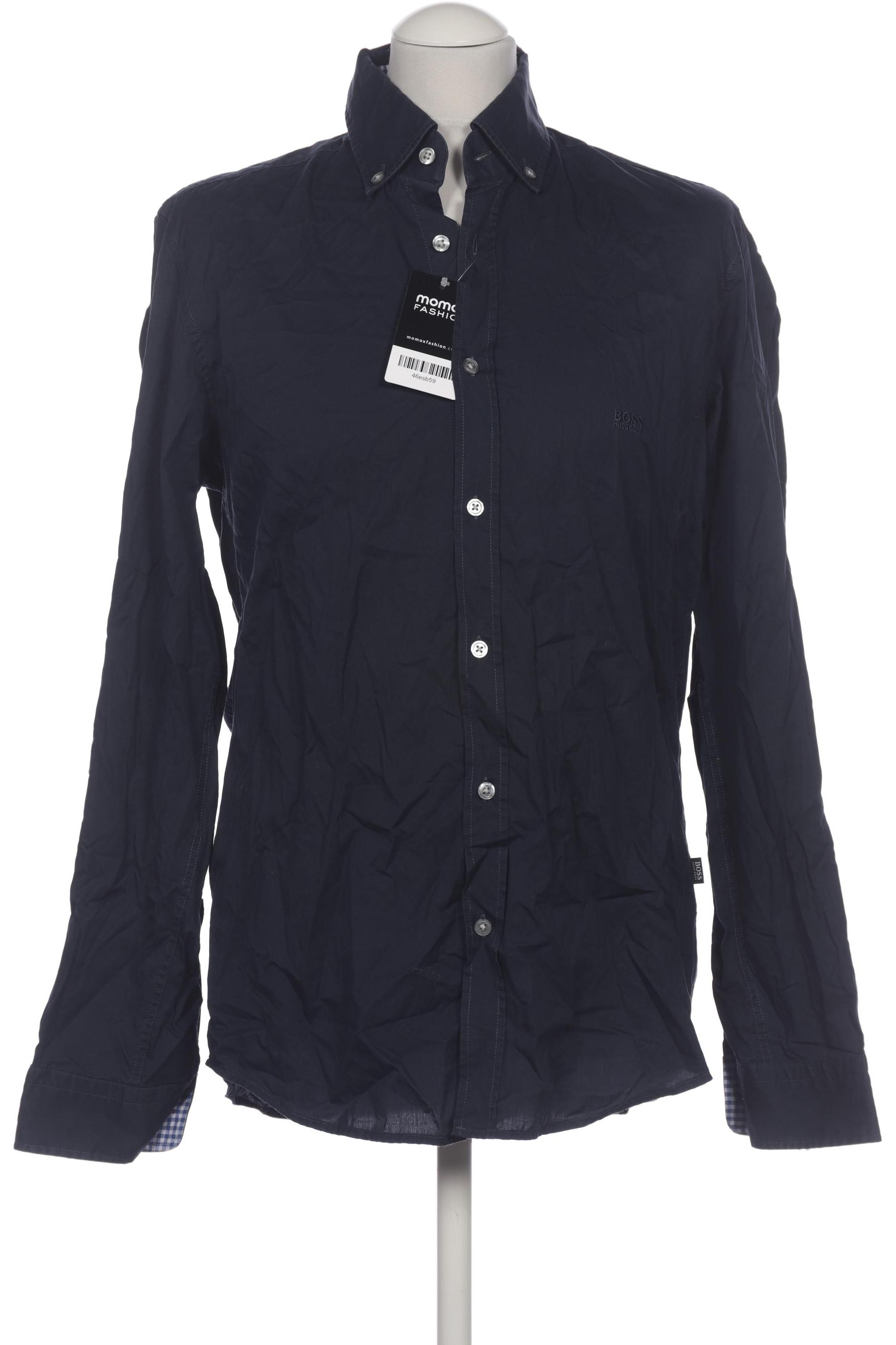 

Boss by Hugo Boss Herren Hemd, marineblau, Gr. 48