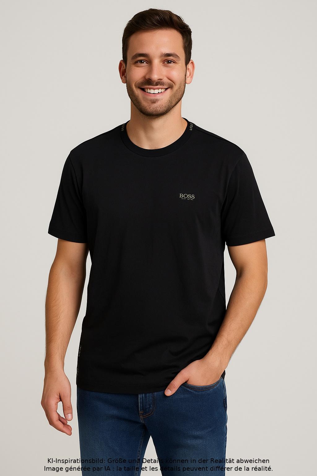 

Boss by Hugo Boss Herren T-Shirt, schwarz, Gr. 48