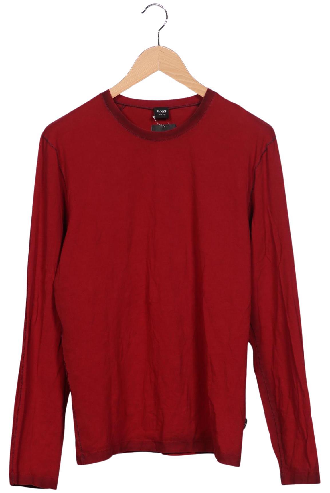 

Boss by Hugo Boss Herren Langarmshirt, rot, Gr. 54