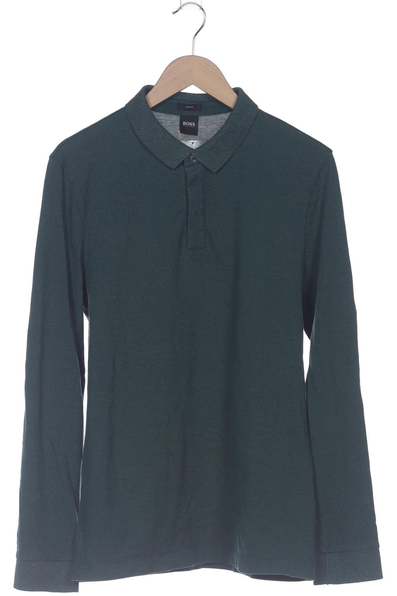 

Boss by Hugo Boss Herren Langarmshirt, grün, Gr. 54