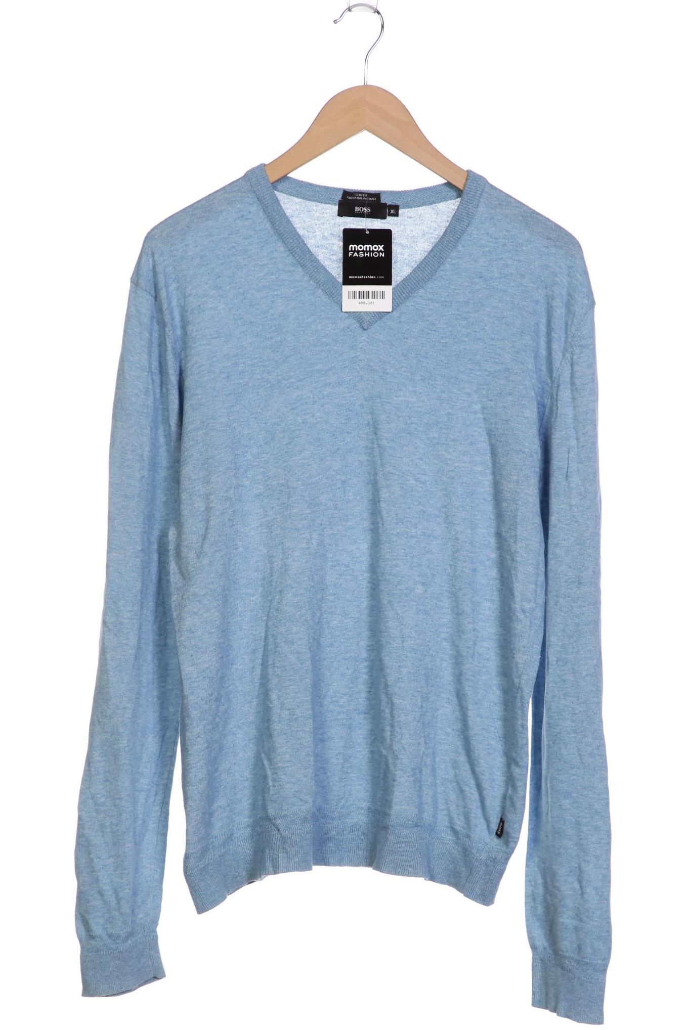 

Boss by Hugo Boss Herren Pullover, blau, Gr. 54