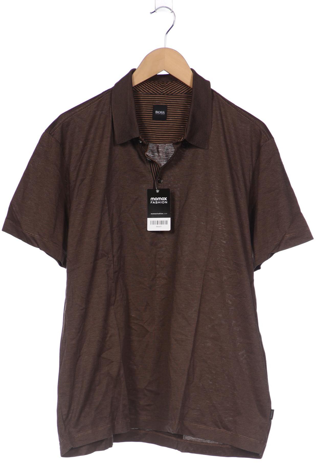

Boss by Hugo Boss Herren Poloshirt, braun, Gr. 56