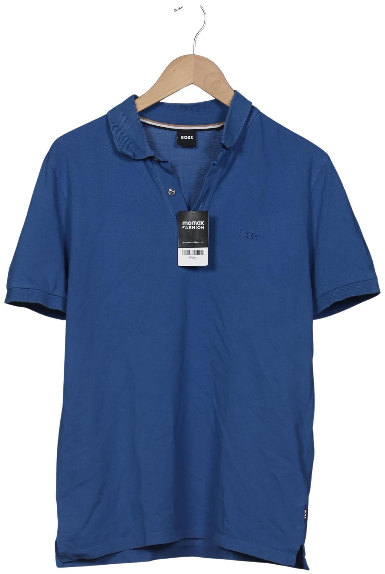 

Boss by Hugo Boss Herren Poloshirt, blau, Gr. 52