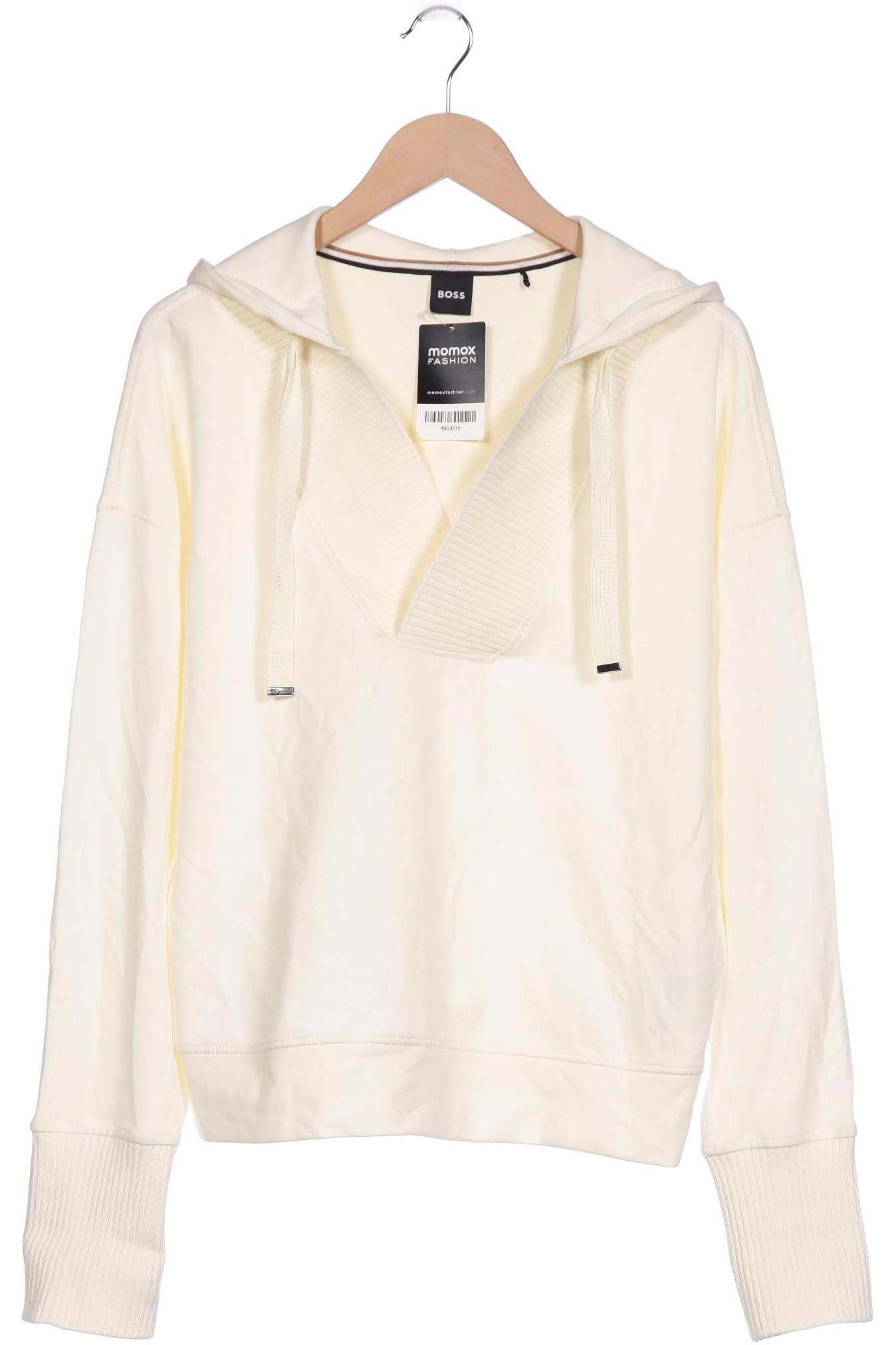 

Boss by Hugo Boss Damen Kapuzenpullover, cremeweiß, Gr. 42