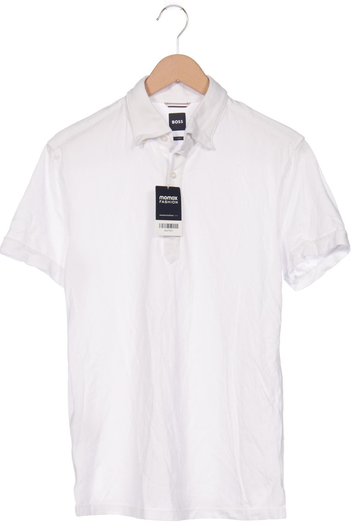

Boss by Hugo Boss Herren Poloshirt, weiß, Gr. 48