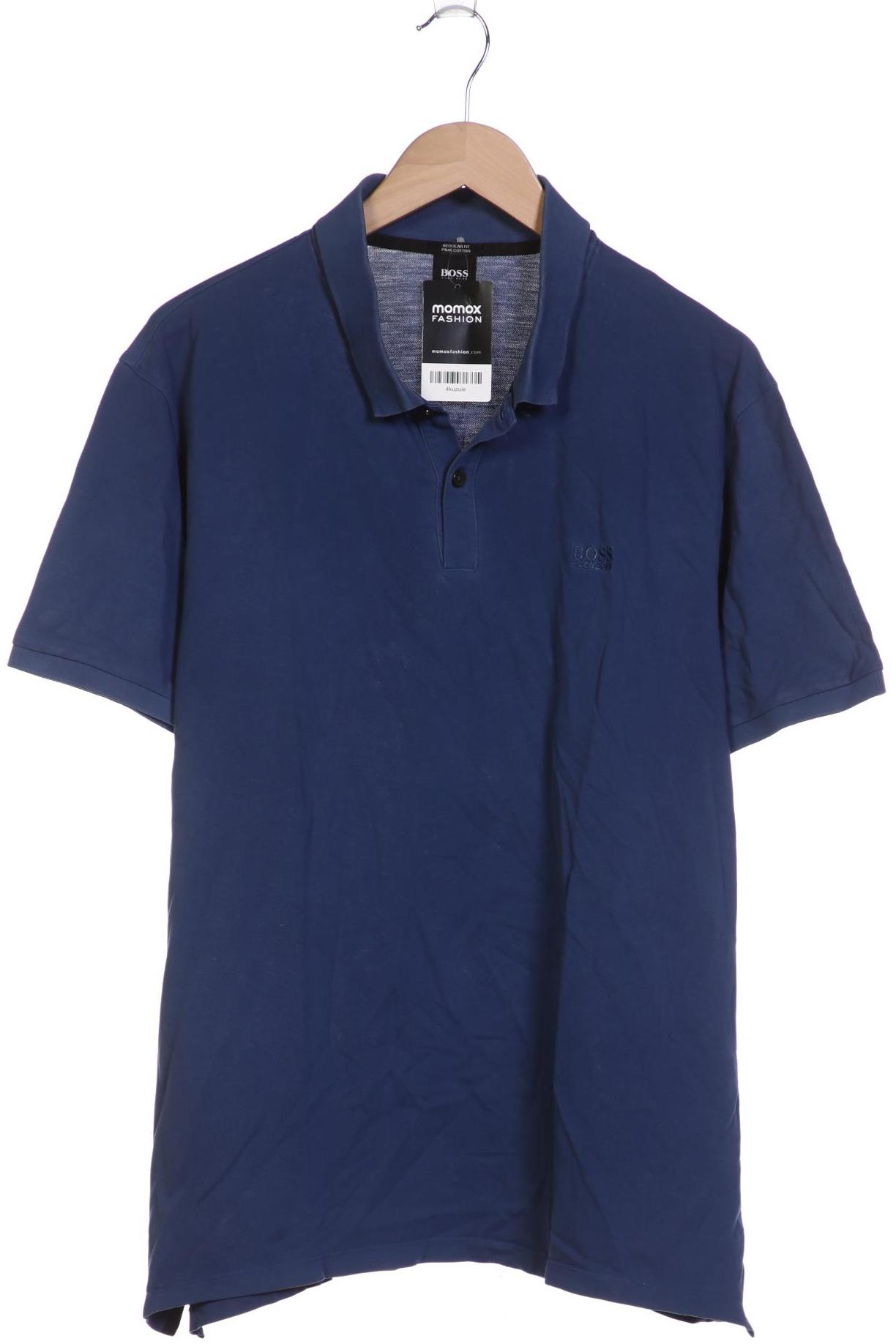 

Boss by Hugo Boss Herren Poloshirt, blau, Gr. 58