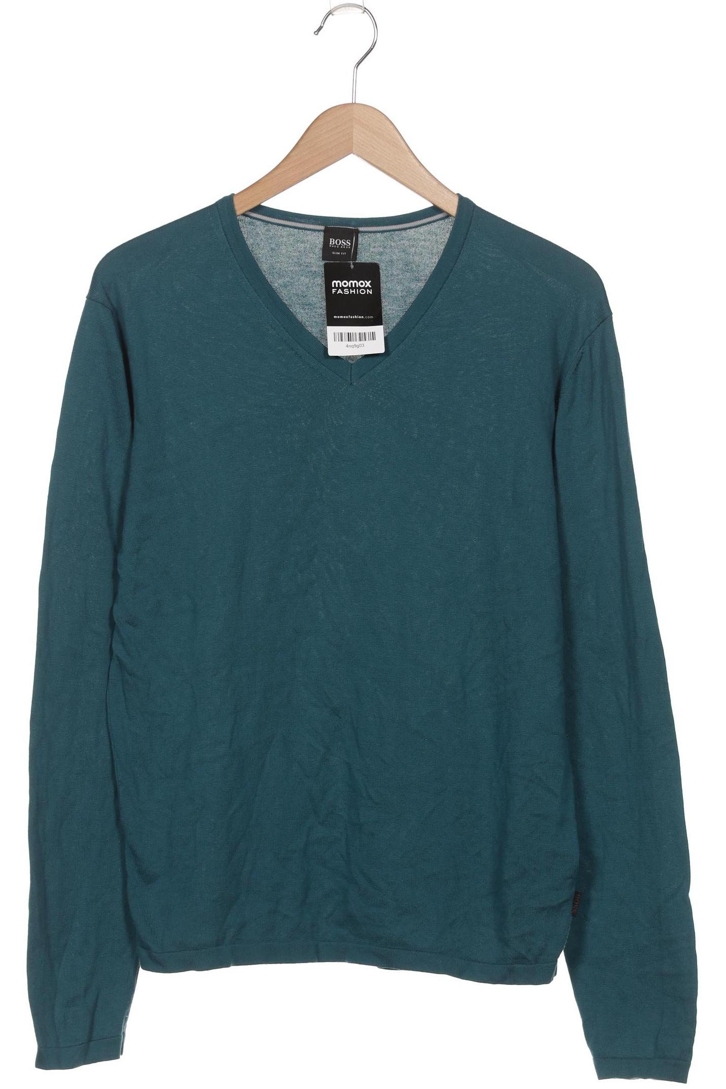 

Boss by Hugo Boss Herren Pullover, türkis, Gr. 52
