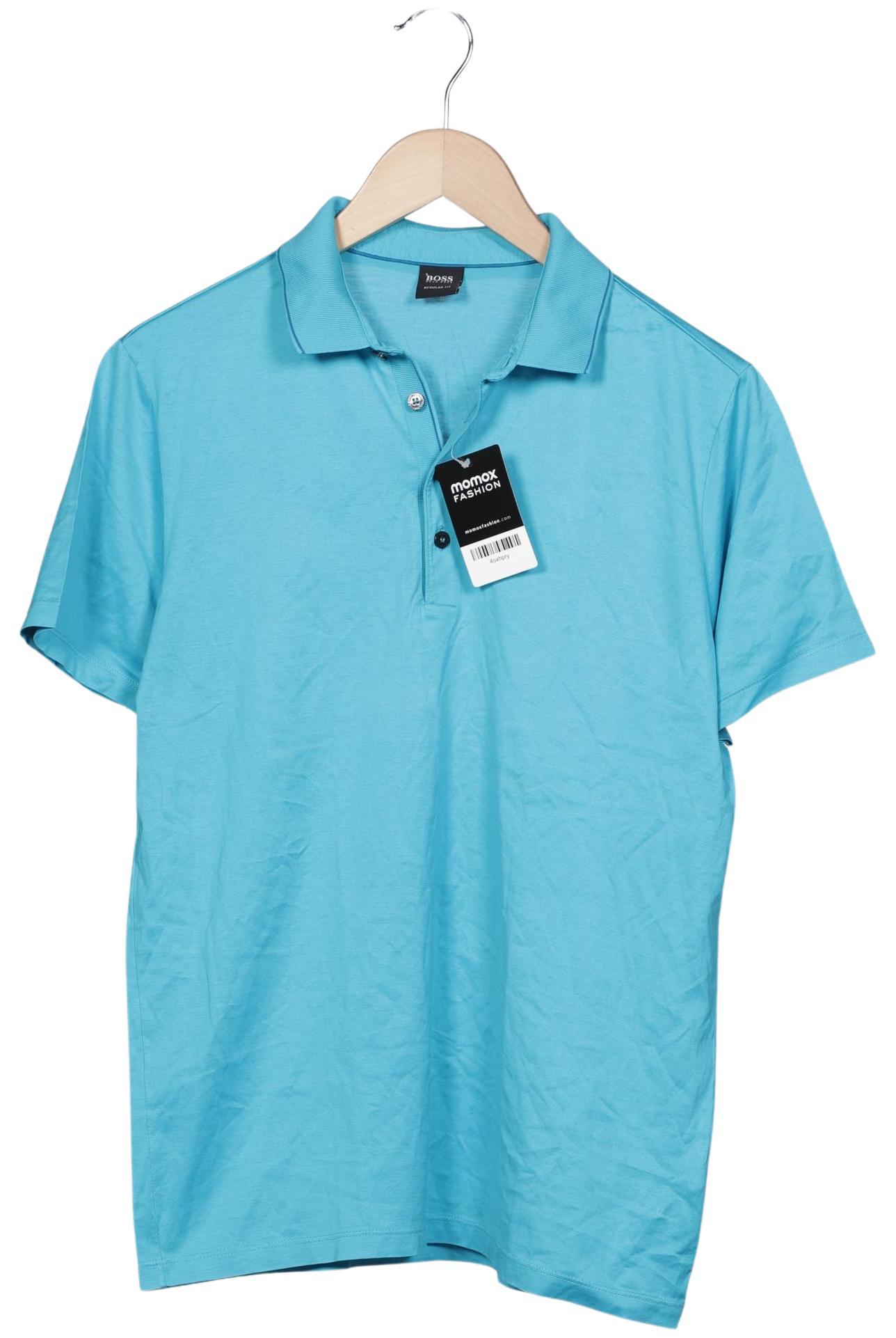 

Boss by Hugo Boss Herren Poloshirt, blau, Gr. 46