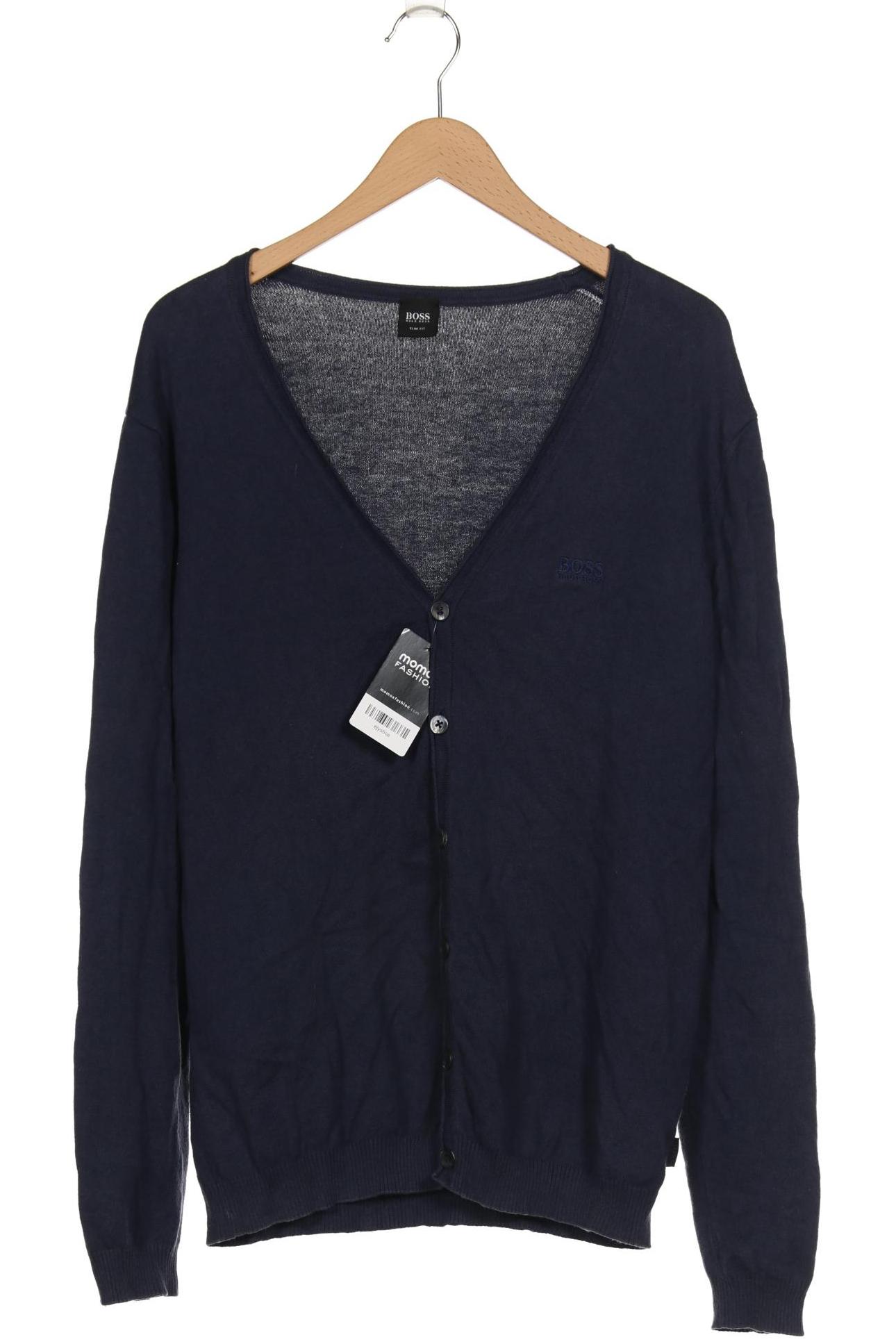 

Boss by Hugo Boss Herren Strickjacke, marineblau, Gr. 54