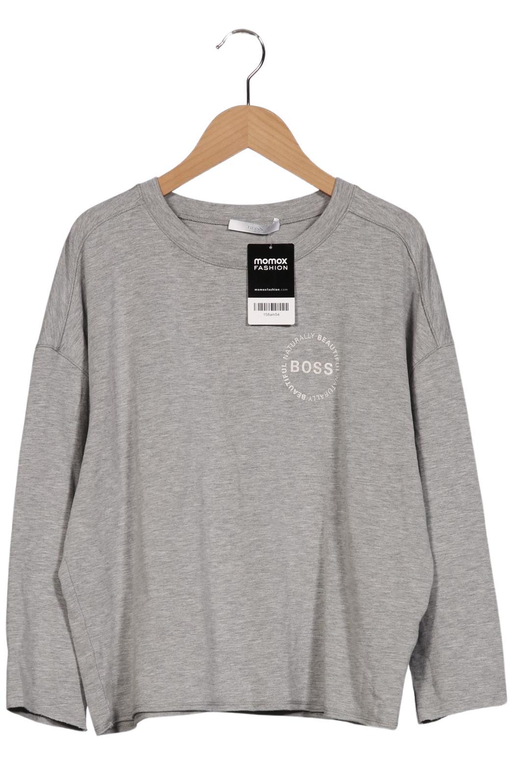 

Boss by Hugo Boss Damen Langarmshirt, grau, Gr. 44
