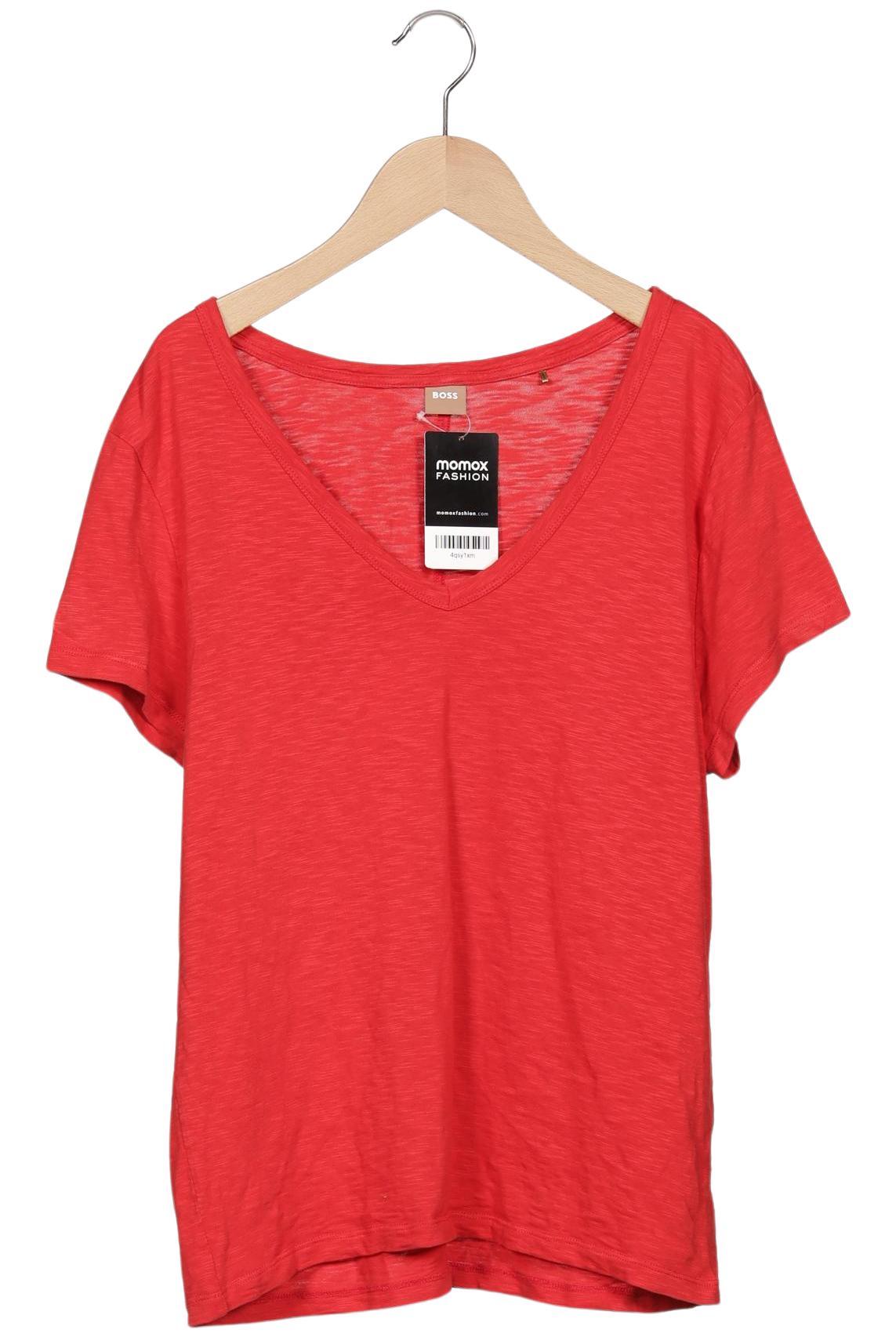

Boss by Hugo Boss Damen T-Shirt, rot, Gr. 38