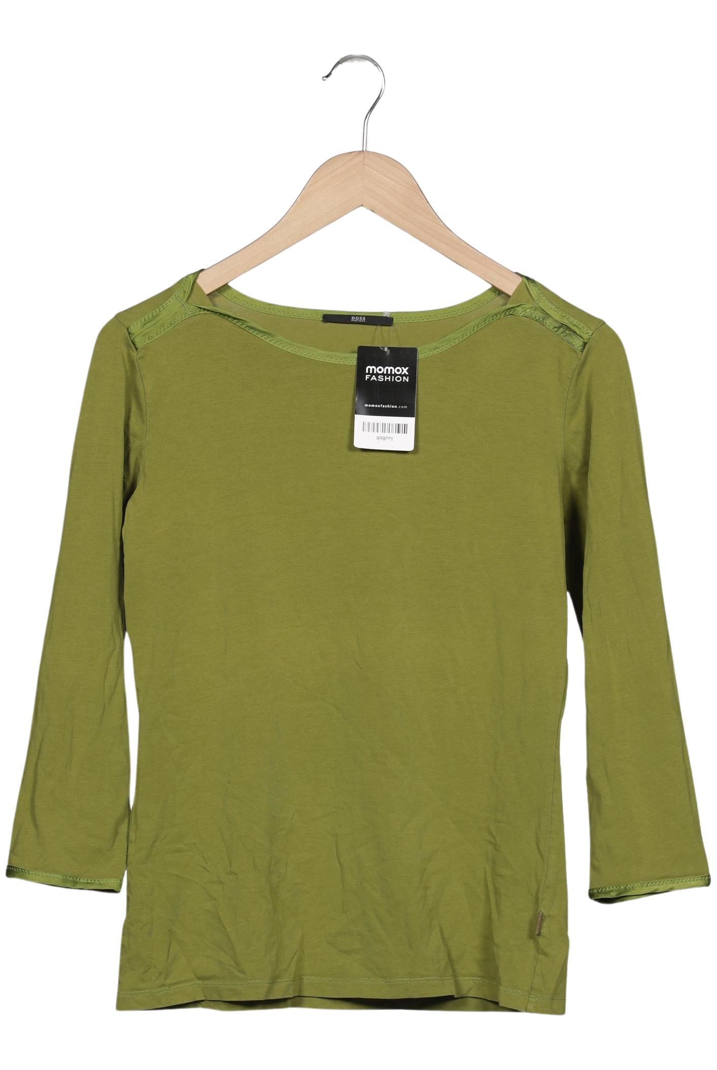 

Boss by Hugo Boss Damen Langarmshirt, grün, Gr. 36