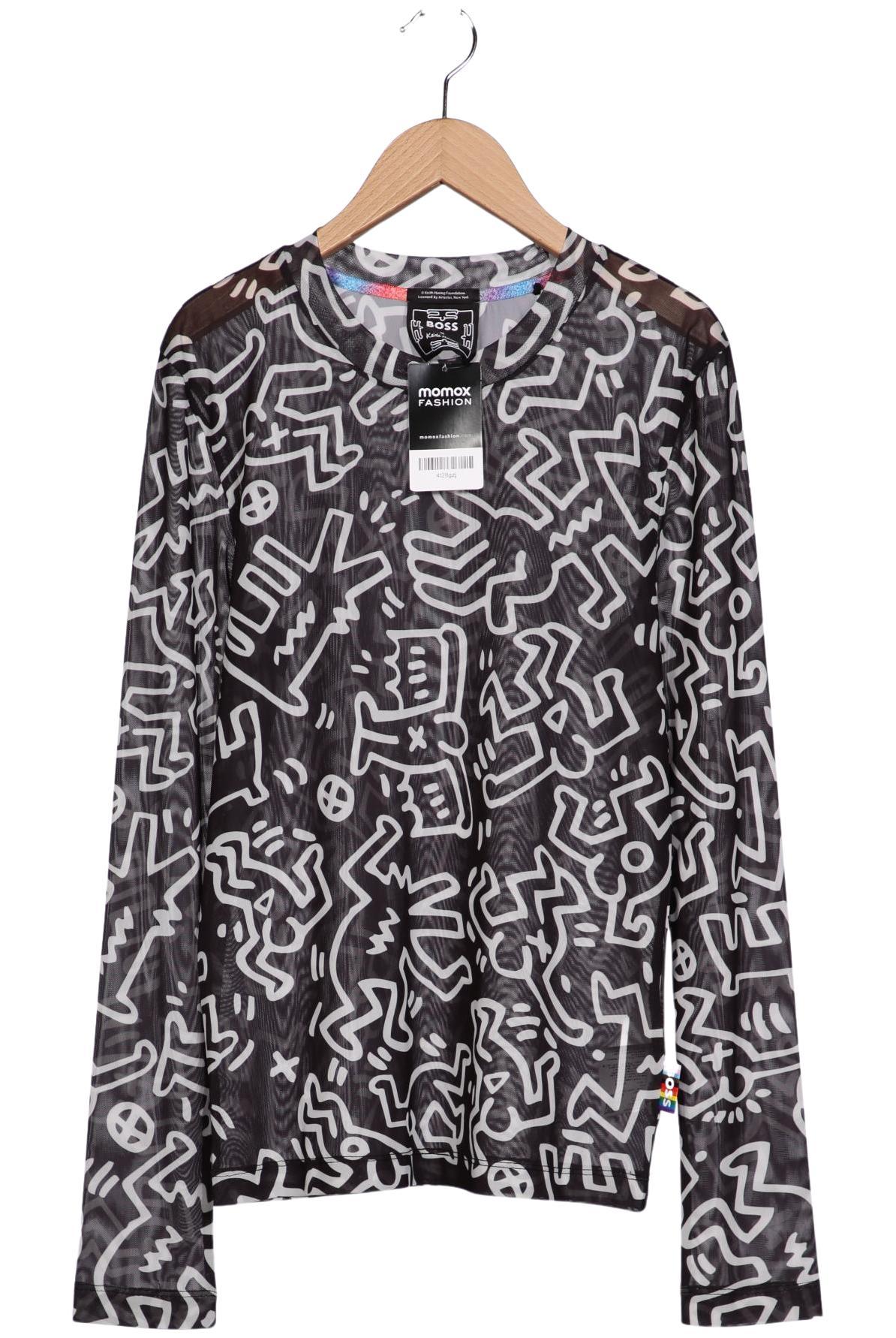 

Boss by Hugo Boss Damen Langarmshirt, schwarz, Gr. 42
