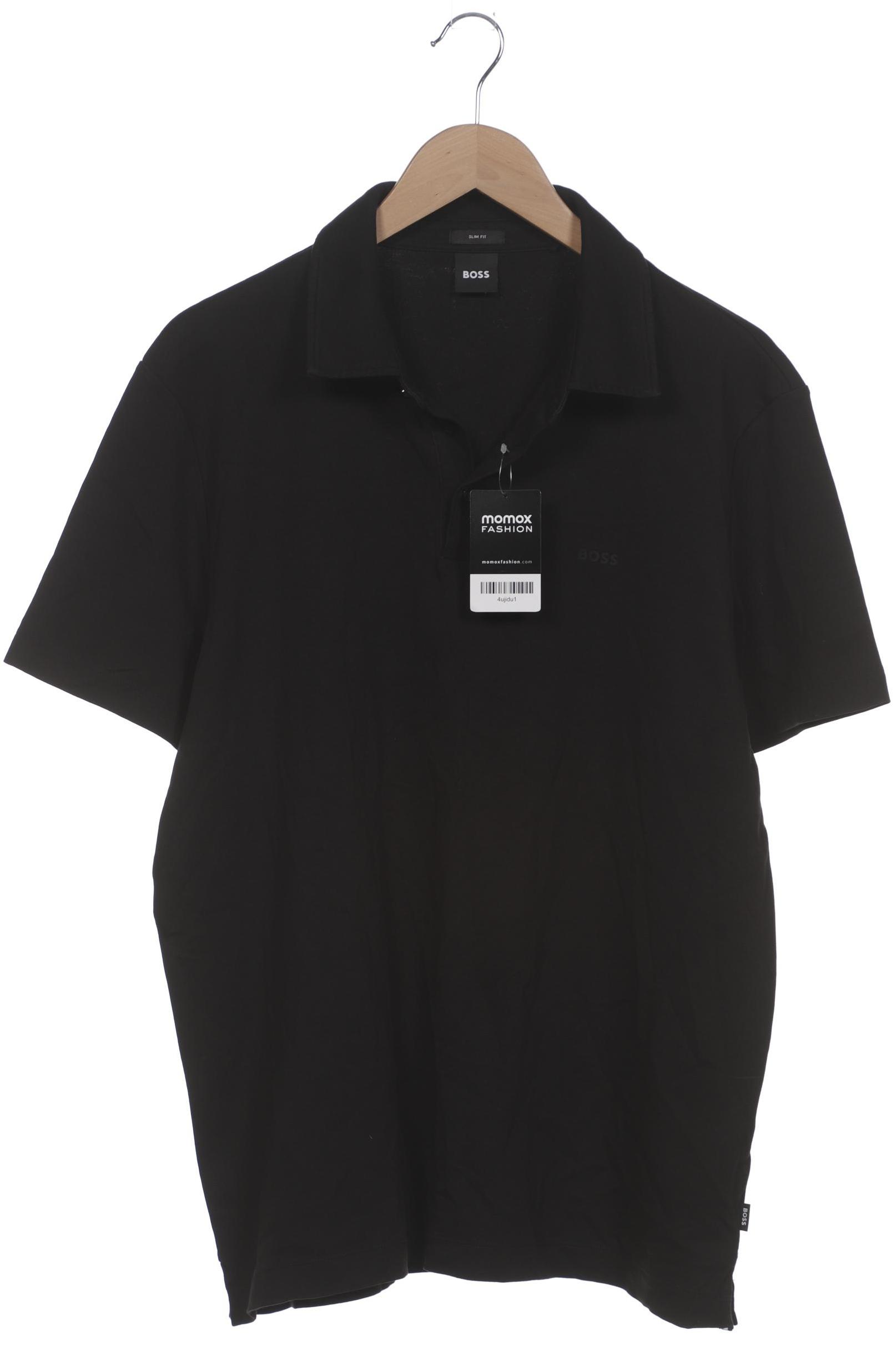 

Boss by Hugo Boss Herren Poloshirt, schwarz, Gr. 56