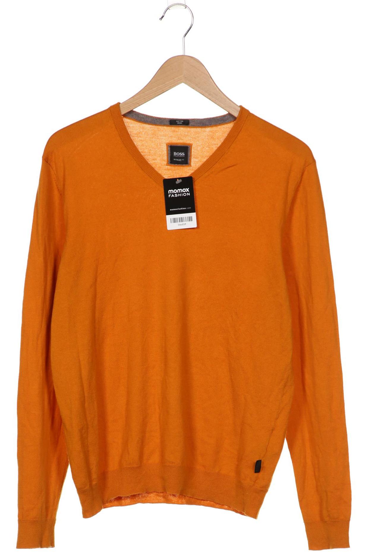 

Boss by Hugo Boss Herren Pullover, orange, Gr. 48