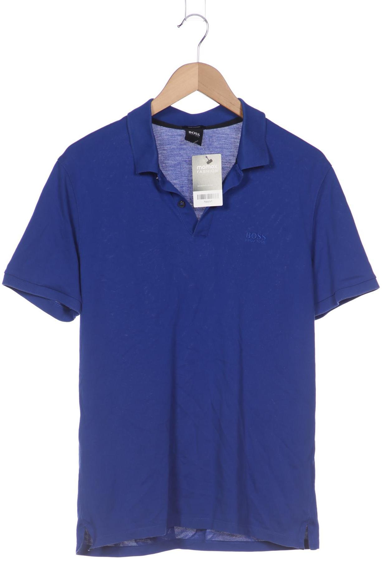 

Boss by Hugo Boss Herren Poloshirt, blau, Gr. 48