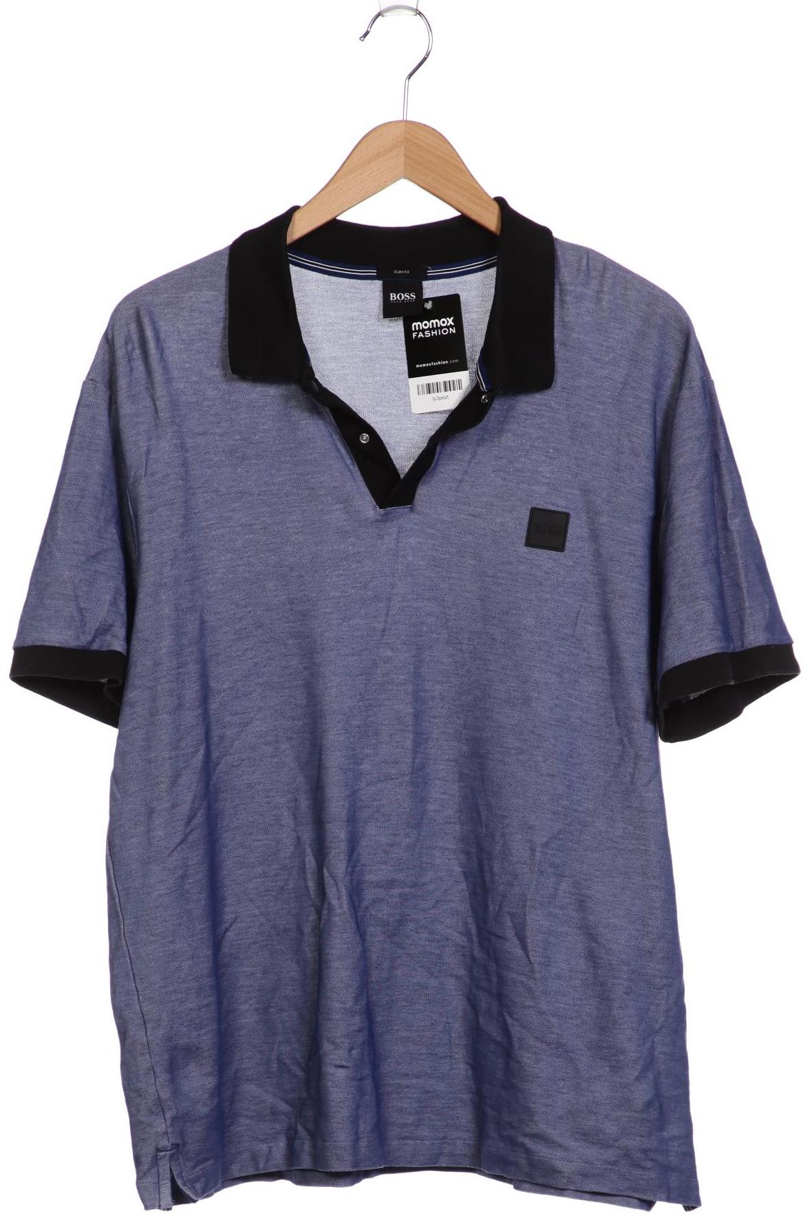 

Boss by Hugo Boss Herren Poloshirt, blau, Gr. 58