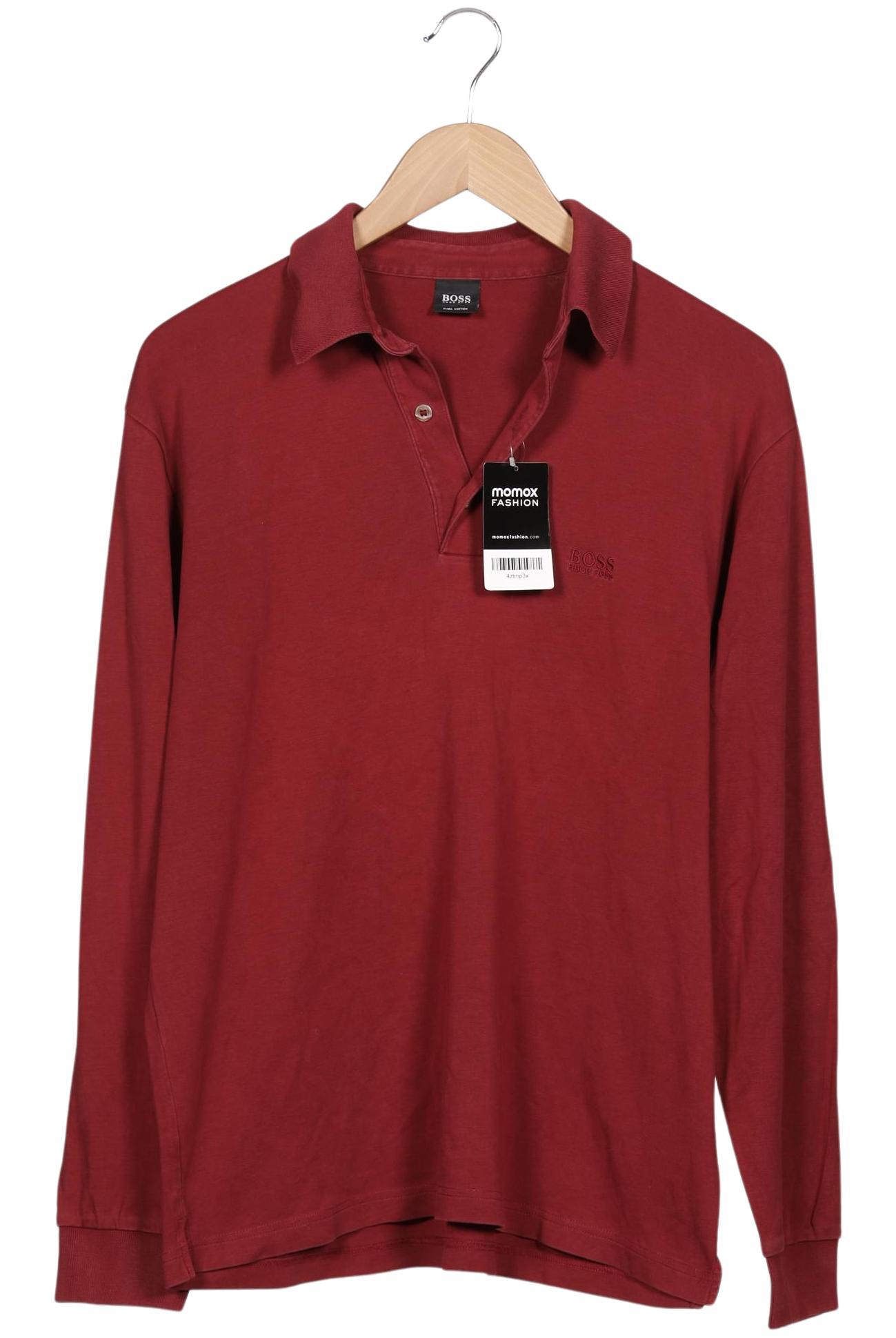 

Boss by Hugo Boss Herren Langarmshirt, bordeaux, Gr. 48