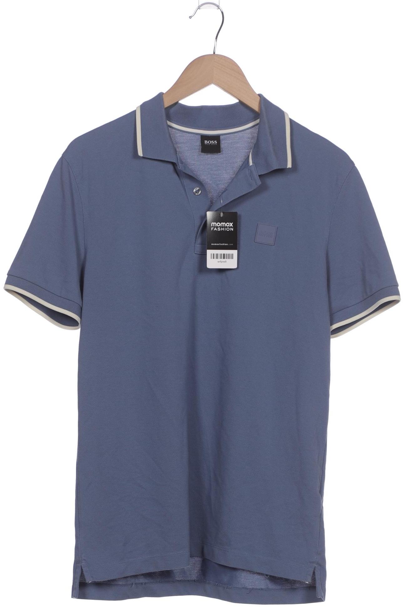 

Boss by Hugo Boss Herren Poloshirt, blau, Gr. 48