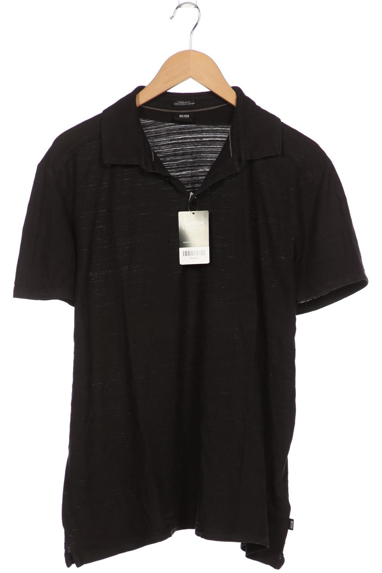 

Boss by Hugo Boss Herren Poloshirt, schwarz, Gr. 56