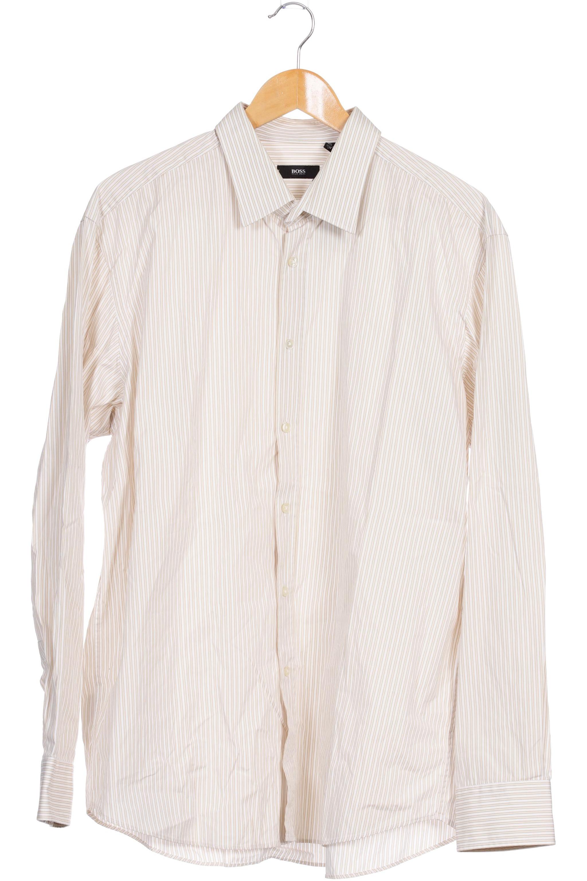 

Boss by Hugo Boss Herren Hemd, beige, Gr. 56