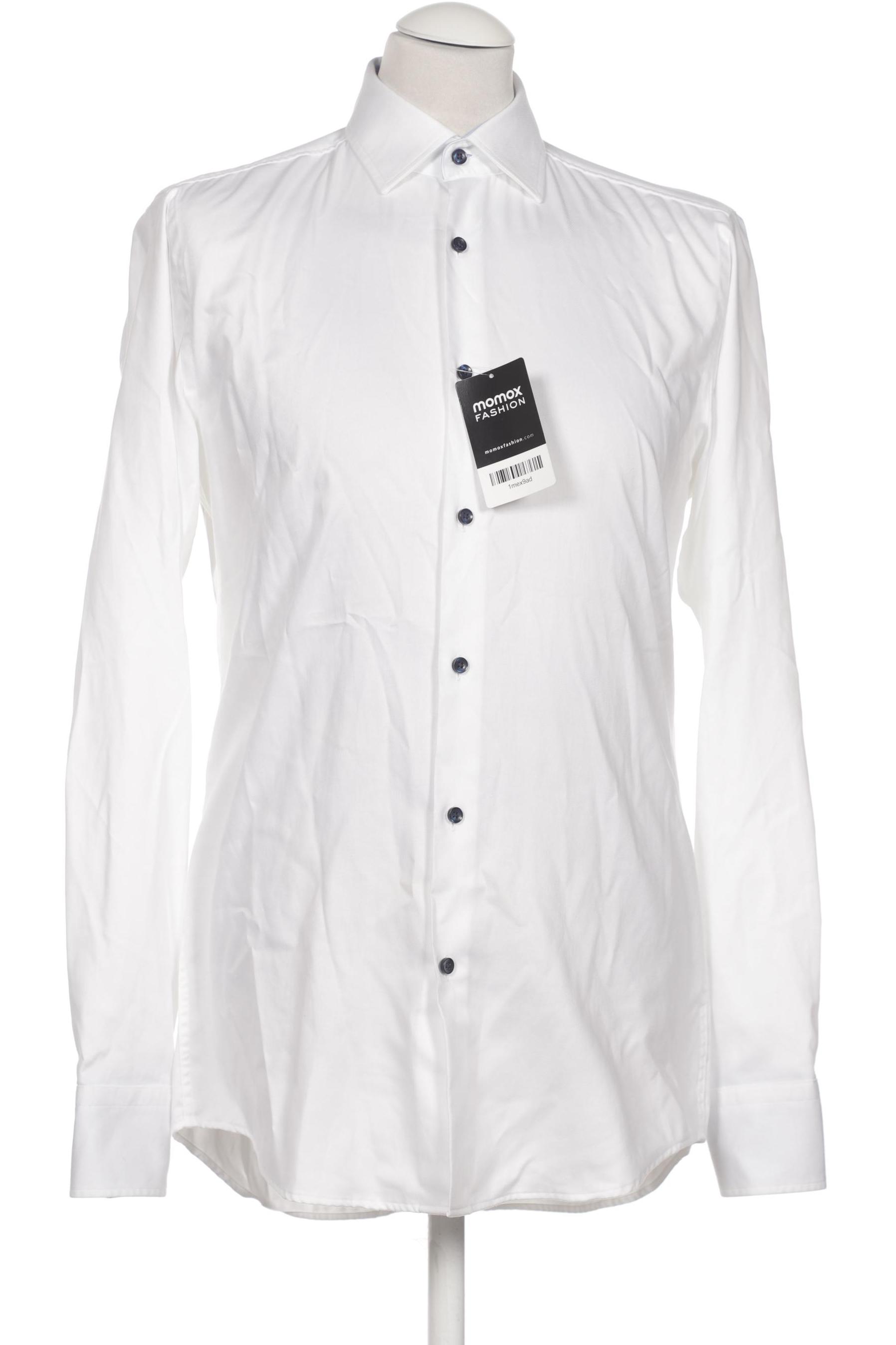 

Boss by Hugo Boss Herren Hemd, weiß, Gr. 46