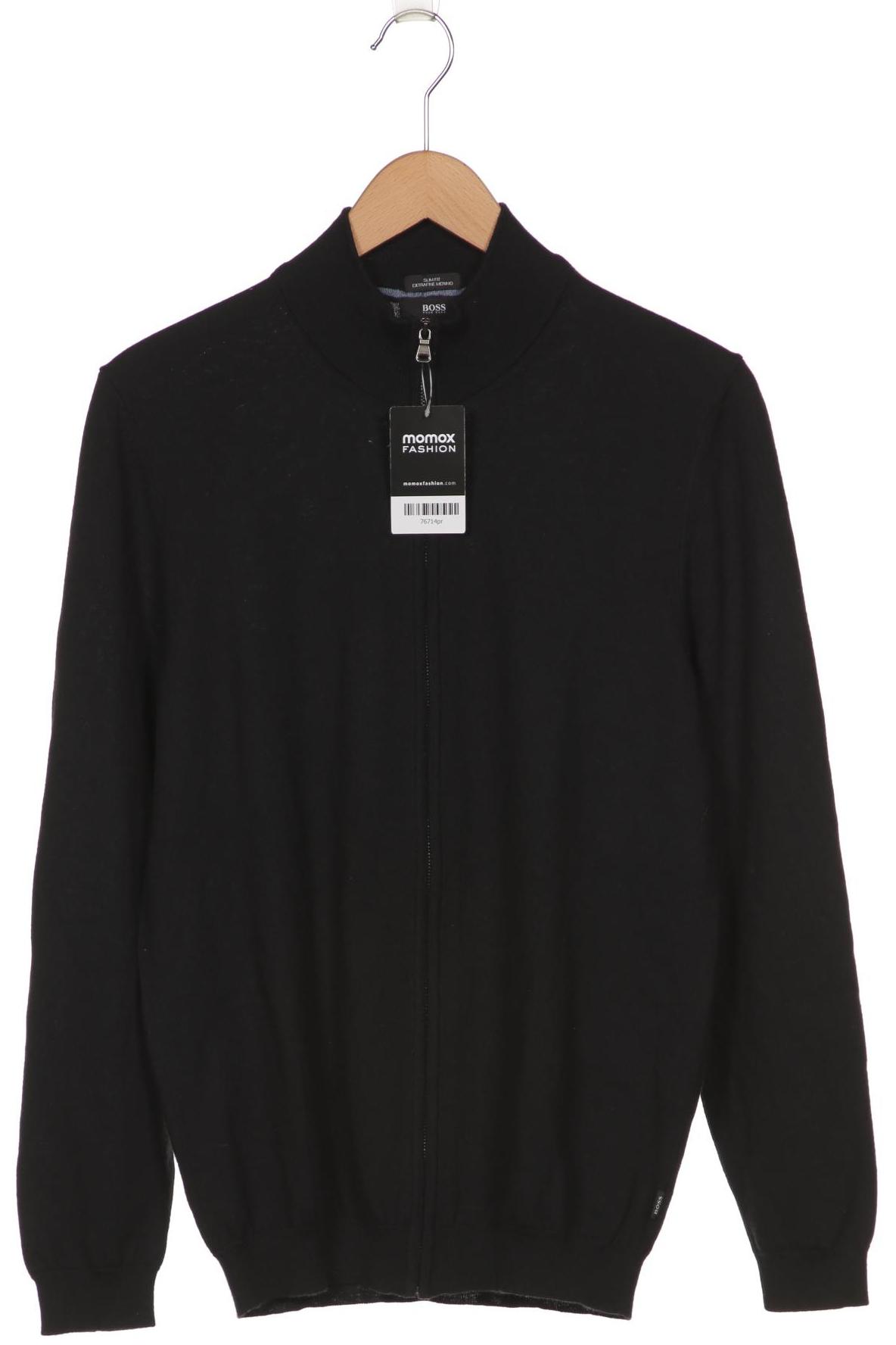 

Boss by Hugo Boss Herren Strickjacke, schwarz, Gr. 54