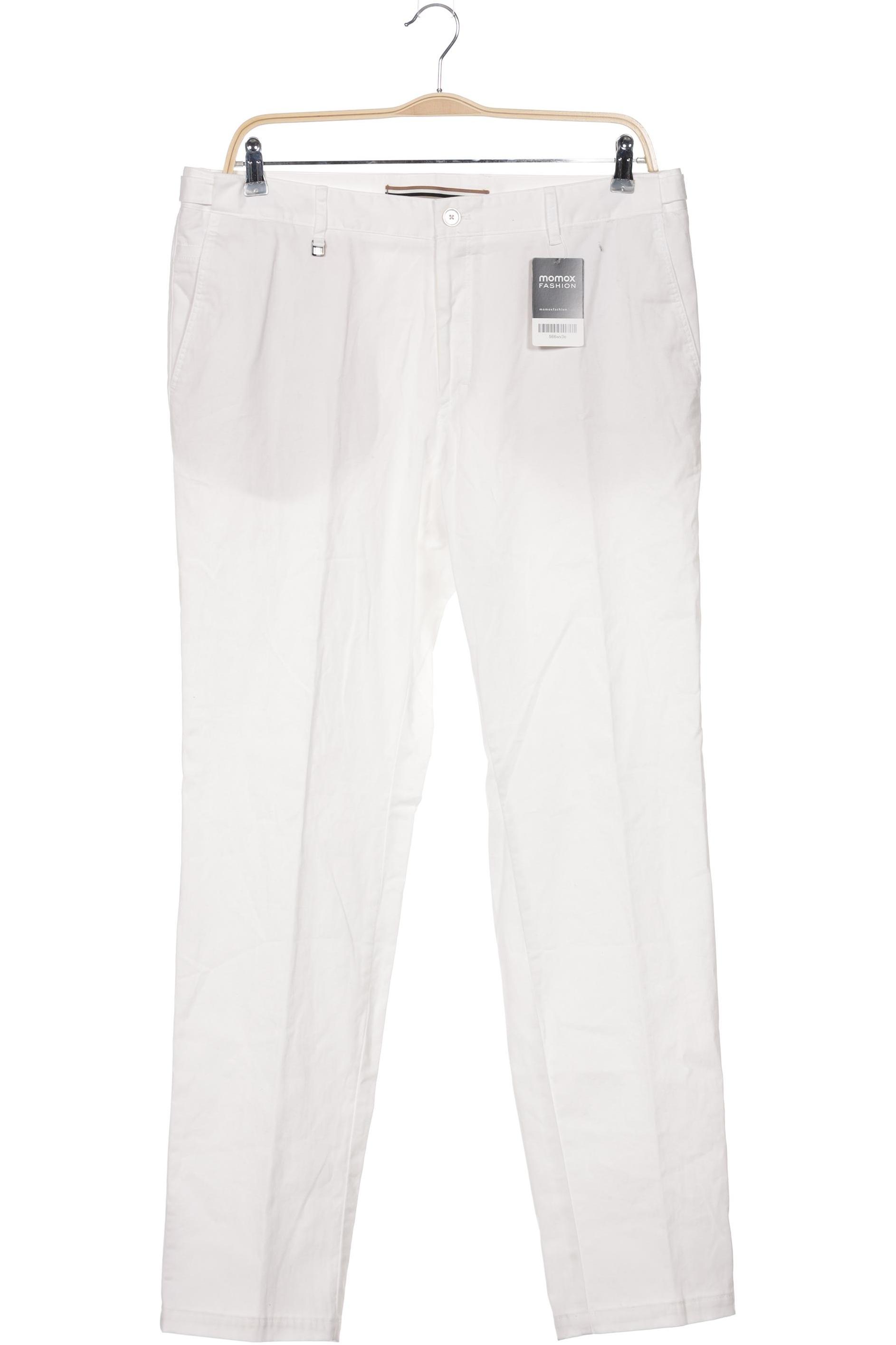 

Boss by Hugo Boss Herren Stoffhose, weiß, Gr. 56