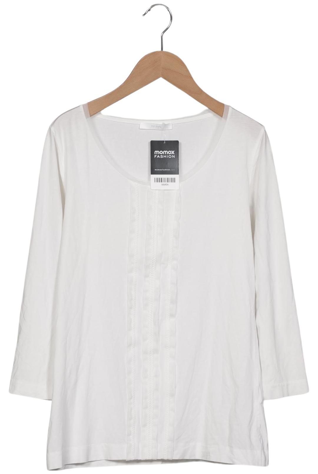 

Boss by Hugo Boss Damen Langarmshirt, weiß, Gr. 38