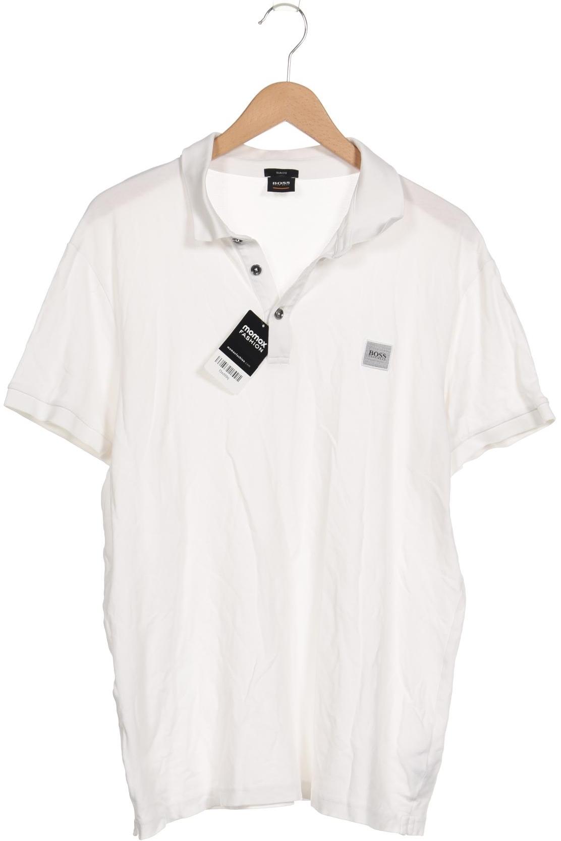 

Boss by Hugo Boss Herren Poloshirt, weiß, Gr. 56