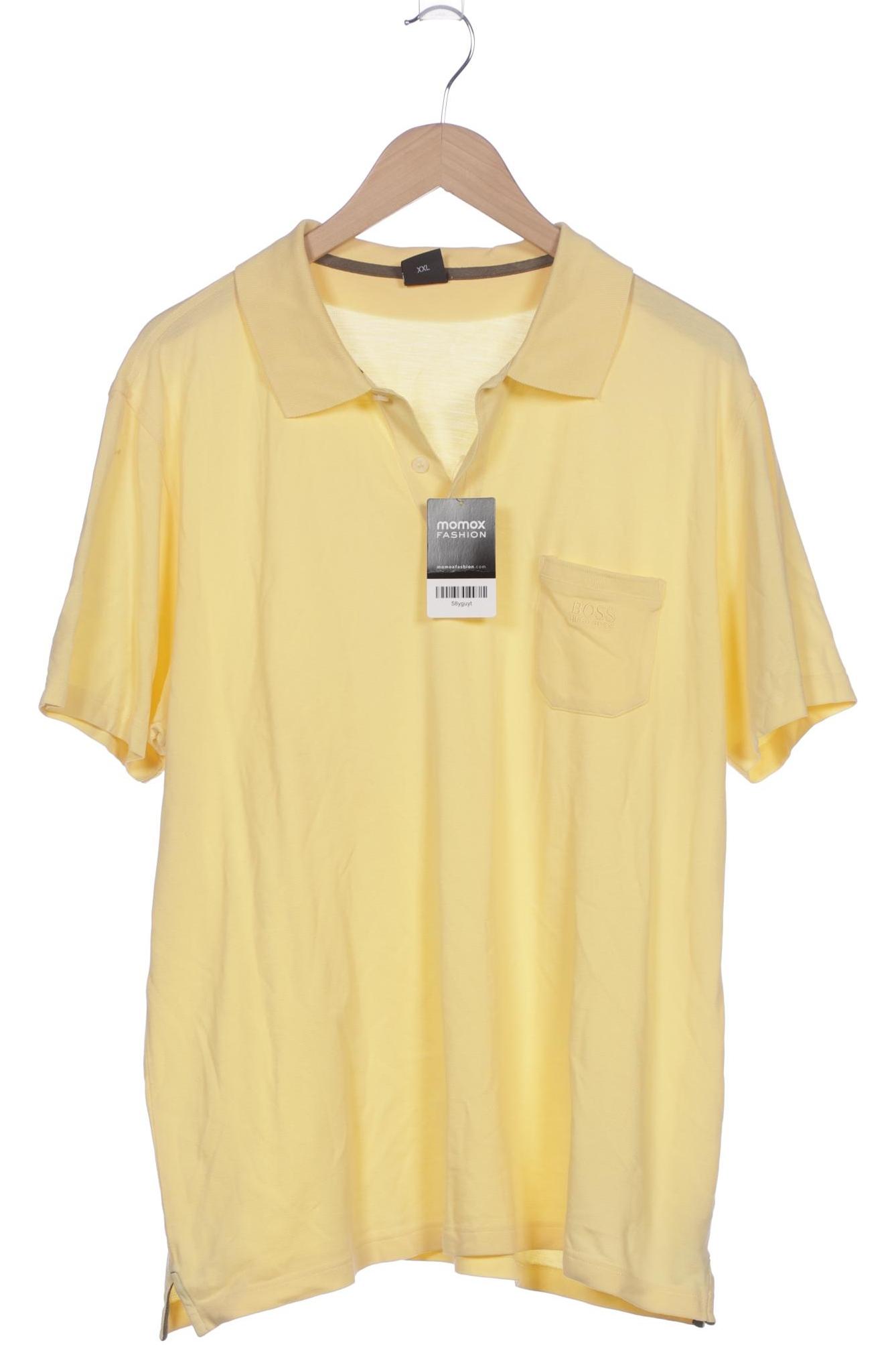 

Boss by Hugo Boss Herren Poloshirt, gelb, Gr. 56