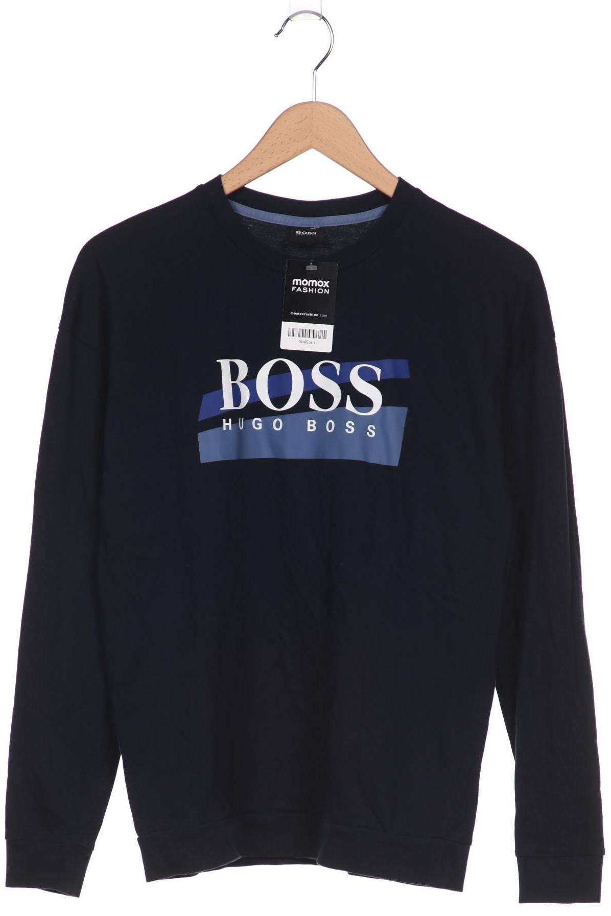 

BOSS by Hugo Boss Herren Langarmshirt, marineblau