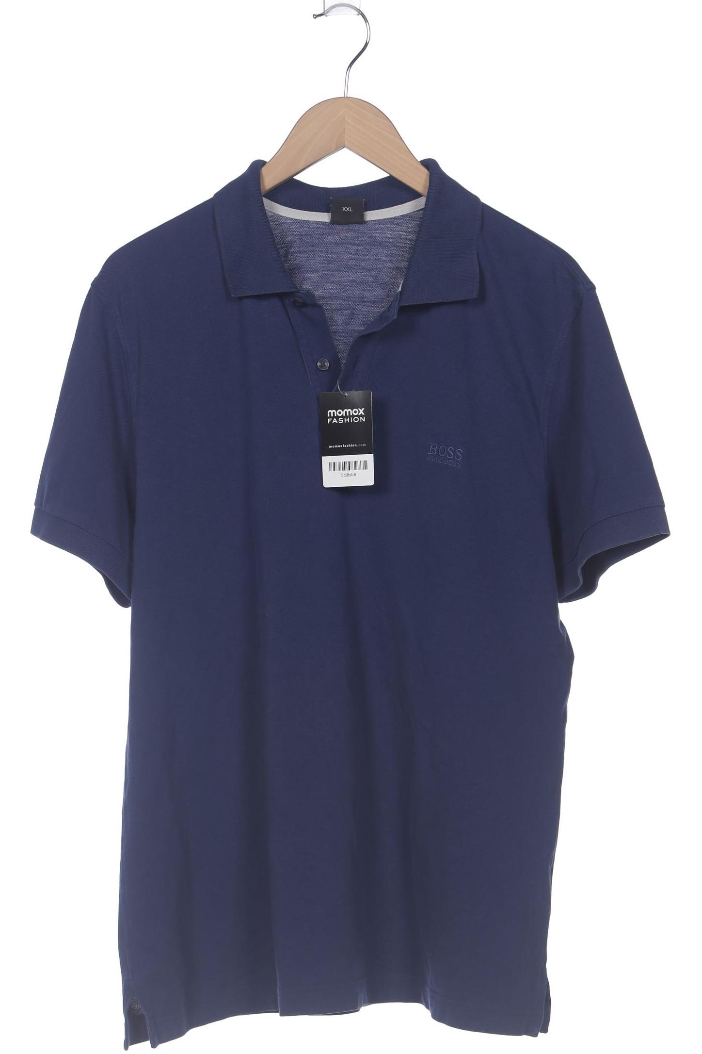 

Boss by Hugo Boss Herren Poloshirt, blau, Gr. 56