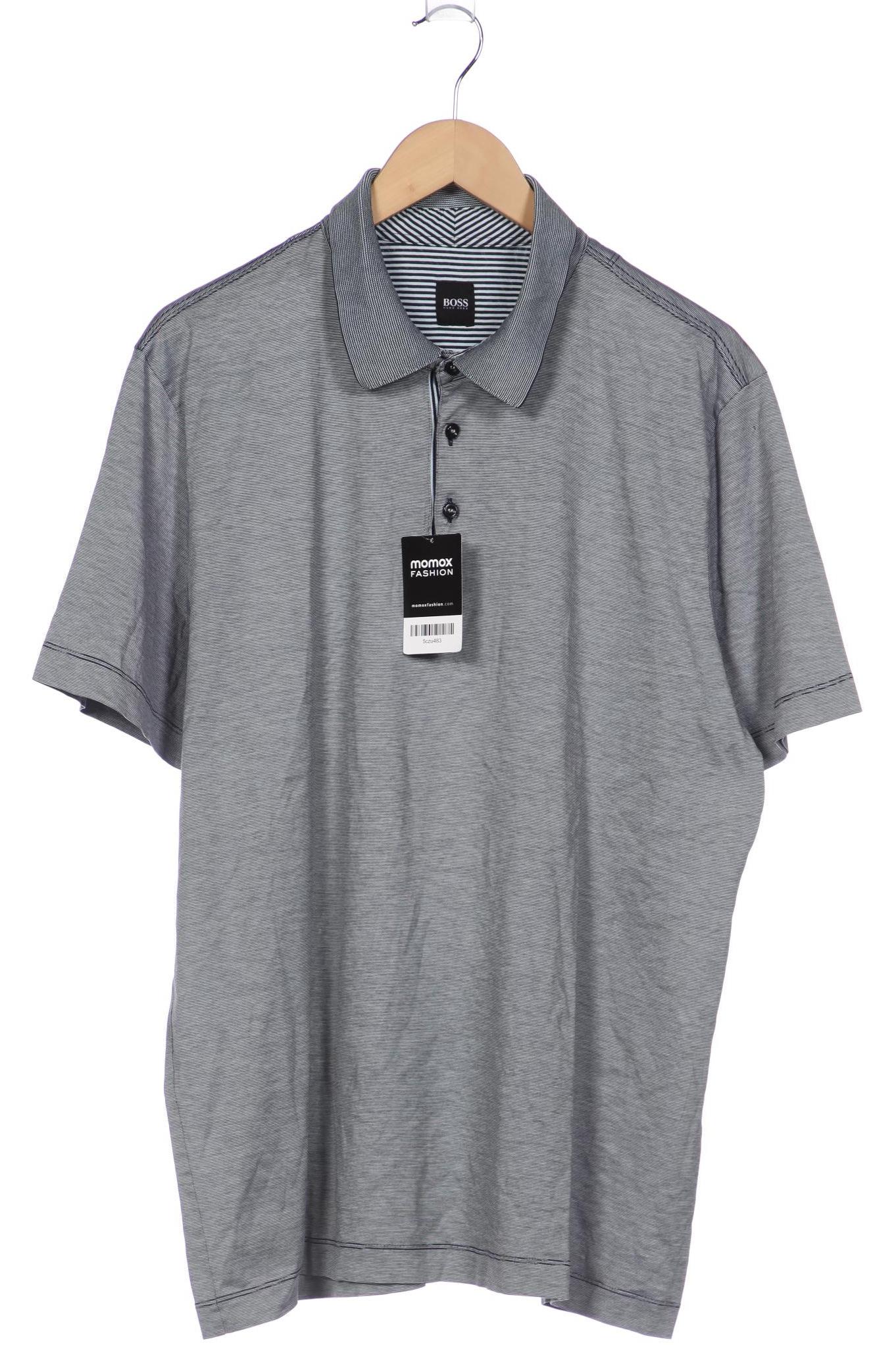 

Boss by Hugo Boss Herren Poloshirt, grau, Gr. 56