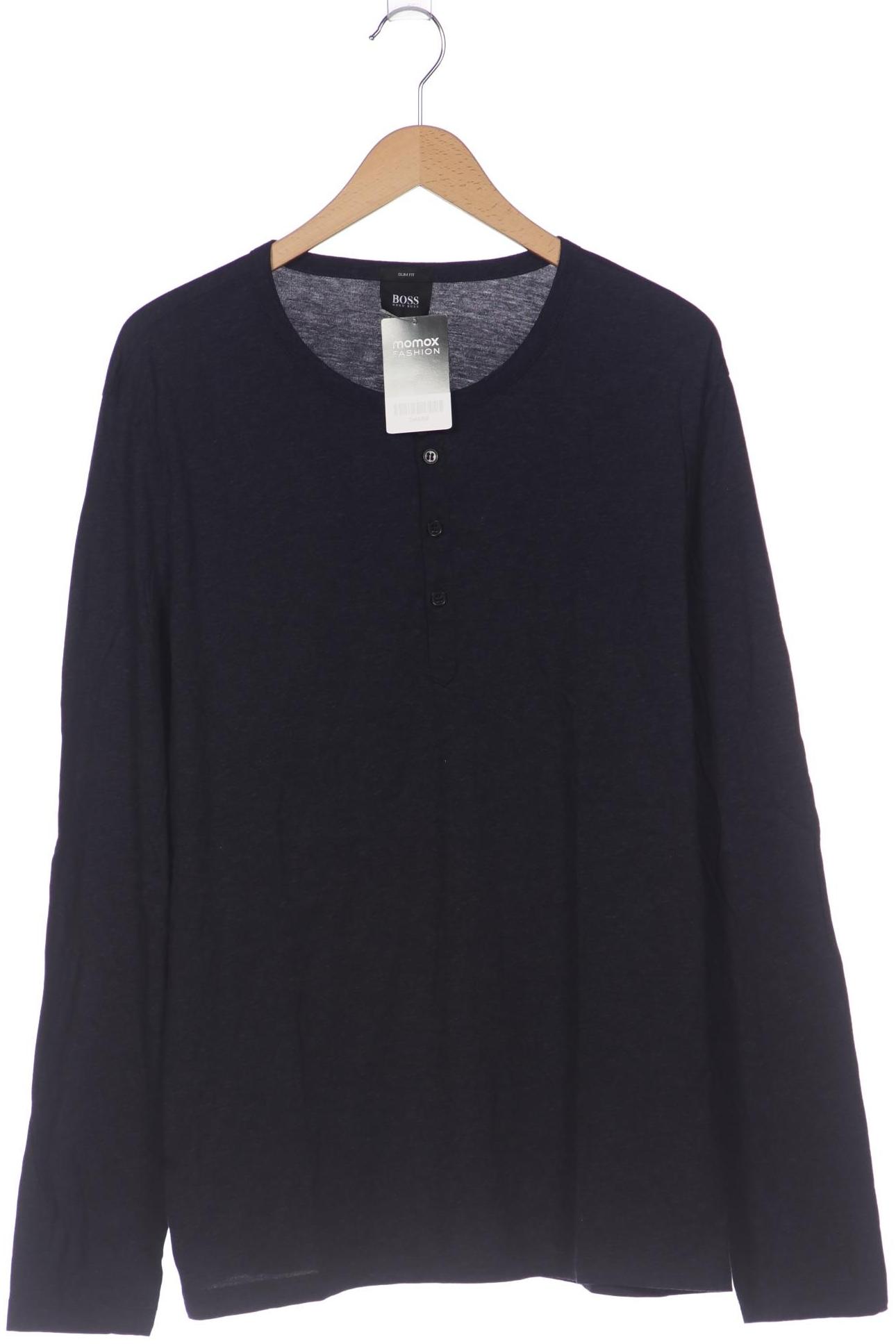 

Boss by Hugo Boss Herren Langarmshirt, marineblau, Gr. 58