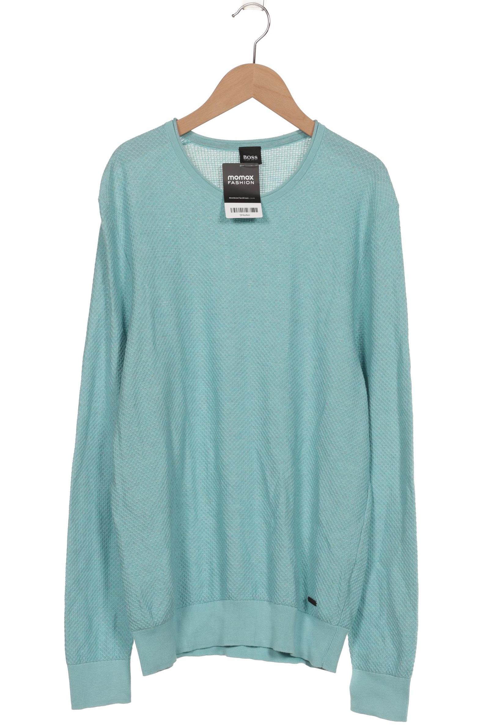 

Boss by Hugo Boss Herren Pullover, blau, Gr. 52