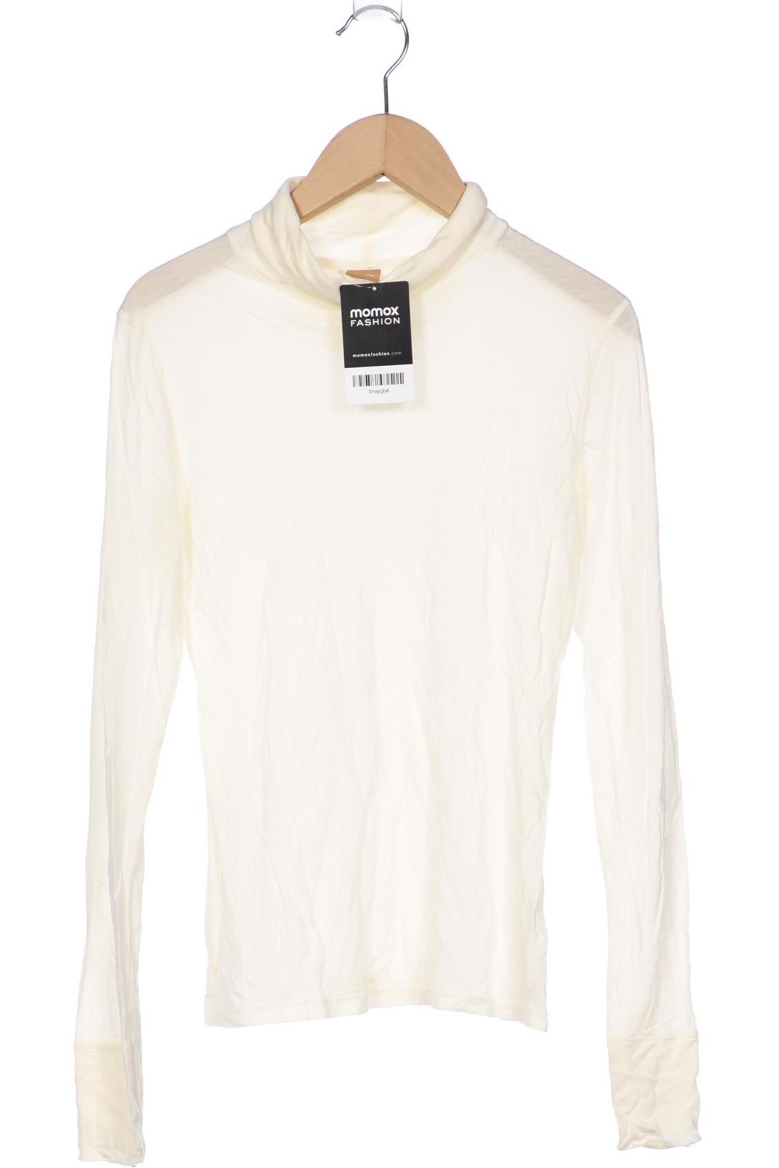 

Boss by Hugo Boss Damen Langarmshirt, cremeweiß, Gr. 34