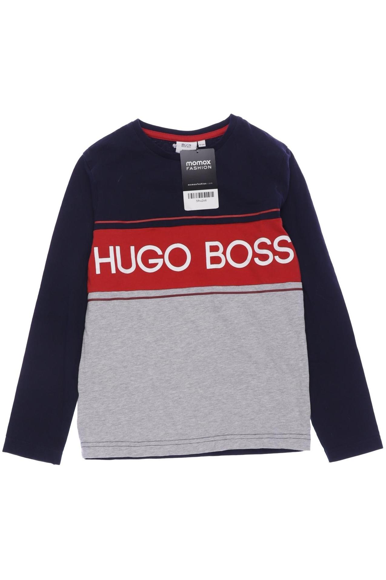 

Boss by Hugo Boss Herren Langarmshirt, marineblau, Gr. 128