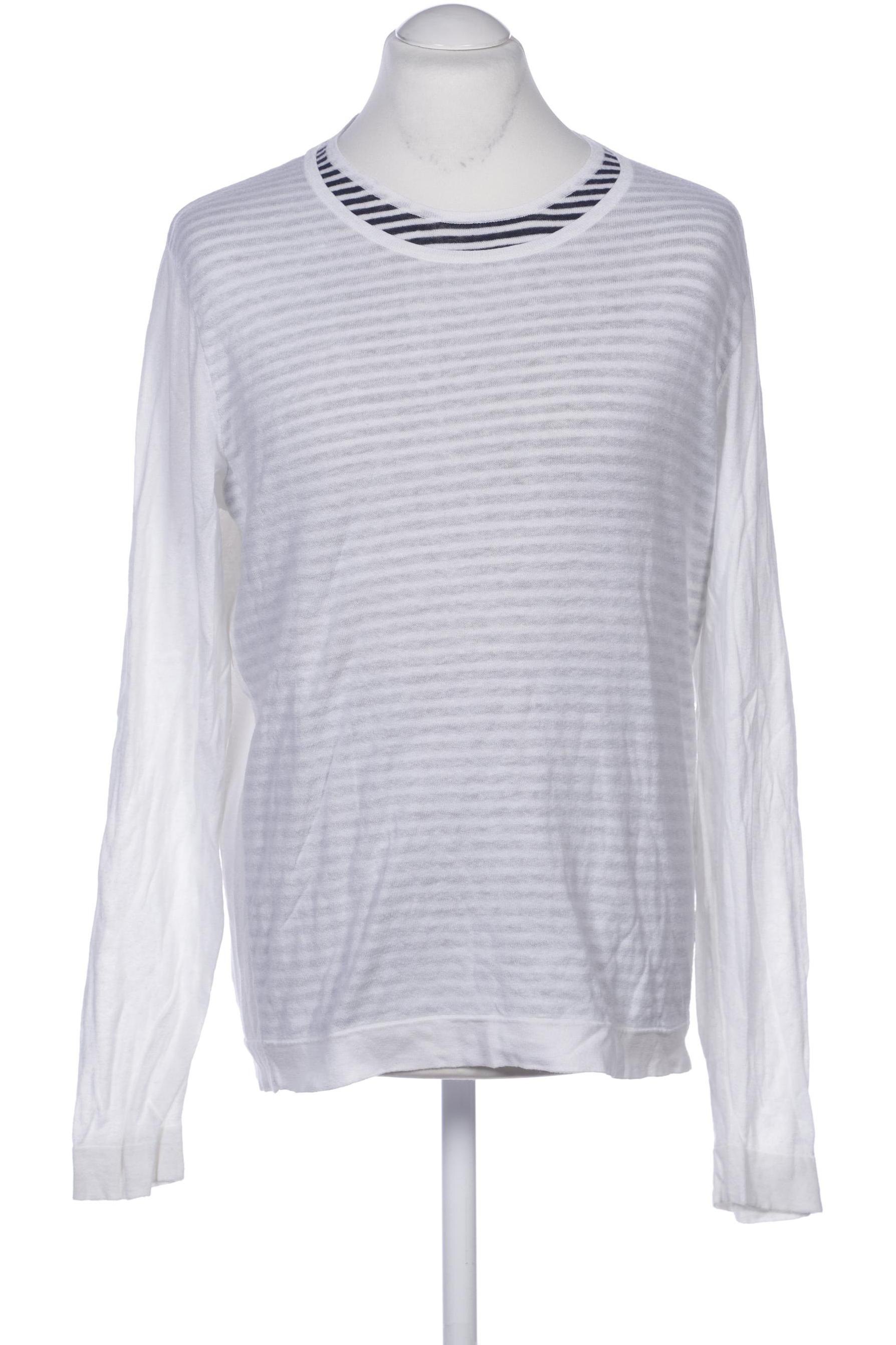 

Boss by Hugo Boss Herren Pullover, weiß, Gr. 52